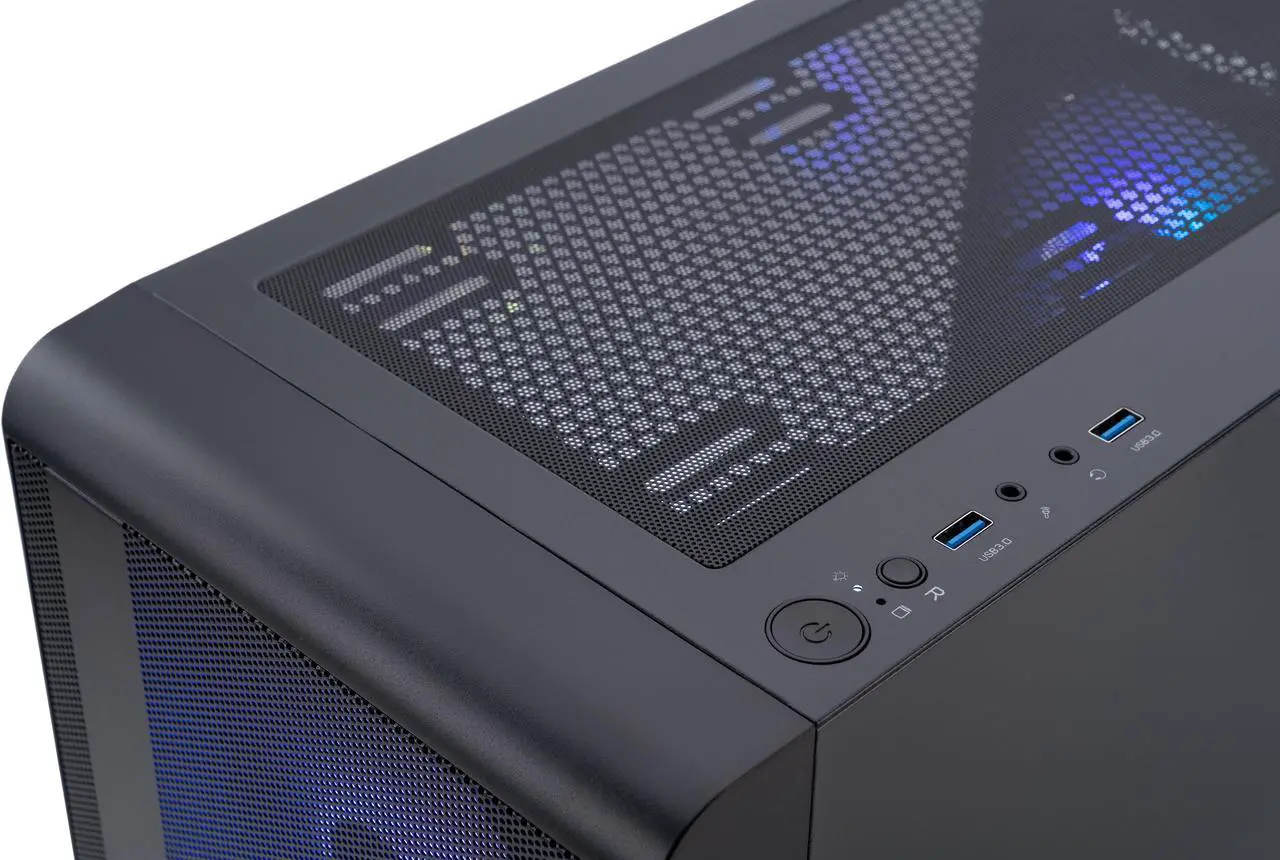 Alt view image 3 of 8 - ABS Stratos Ruby Gaming PC – Windows 11 Home - AMD Ryzen 5 7600 – GeForce RTX 4060 Ti 8GB GDDR6 – DLSS 3 - AI-Powered Performance - 16GB DDR5 5600MHz - 1TB M.2 NVMe SSD – SA76004060TI