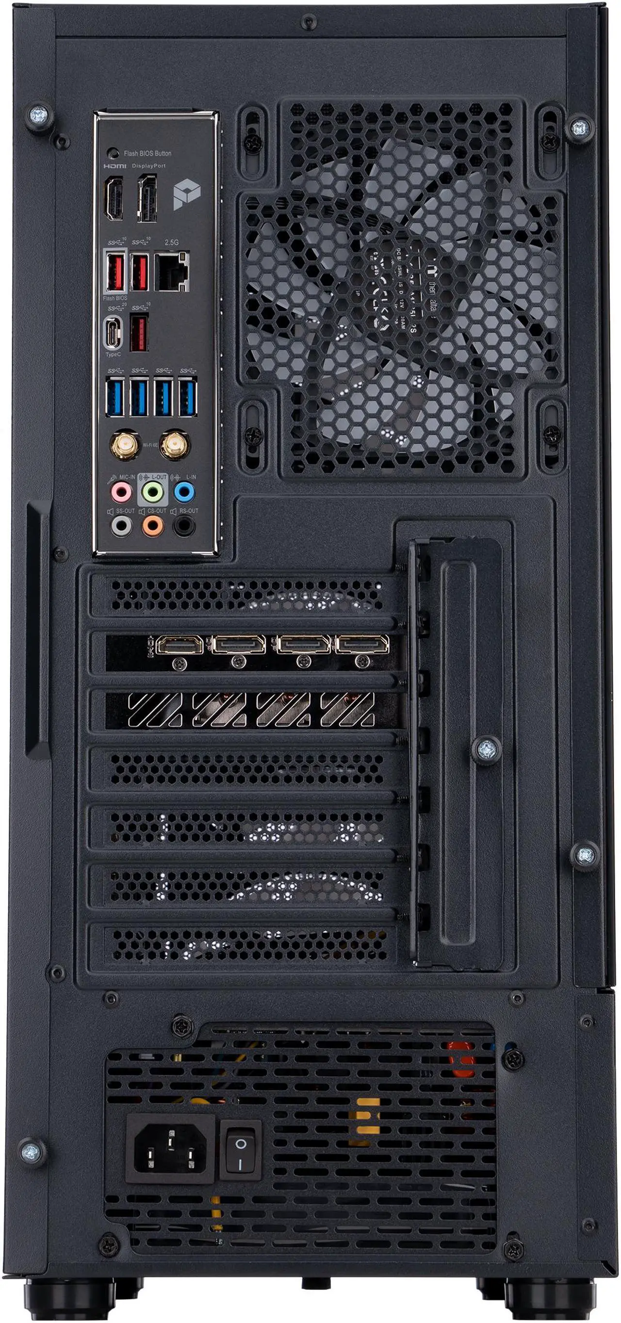 Alt view image 4 of 8 - ABS Stratos Ruby Gaming PC – Windows 11 Home - AMD Ryzen 5 7600 – GeForce RTX 4060 Ti 8GB GDDR6 – DLSS 3 - AI-Powered Performance - 16GB DDR5 5600MHz - 1TB M.2 NVMe SSD – SA76004060TI