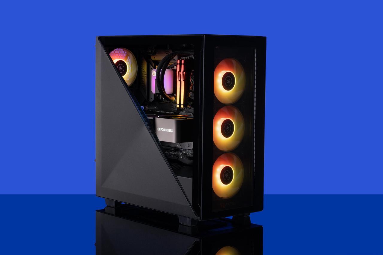 Alt view image 8 of 8 - ABS Tempest Aqua High Performance Gaming PC – Windows 11 Home - Intel i9 13900K - GeForce RTX 4090 Founders – DLSS 3 - AI-Powered Performance - 32GB DDR5 5600MHz - 2TB M.2 NVMe SSD – TA13900K4090