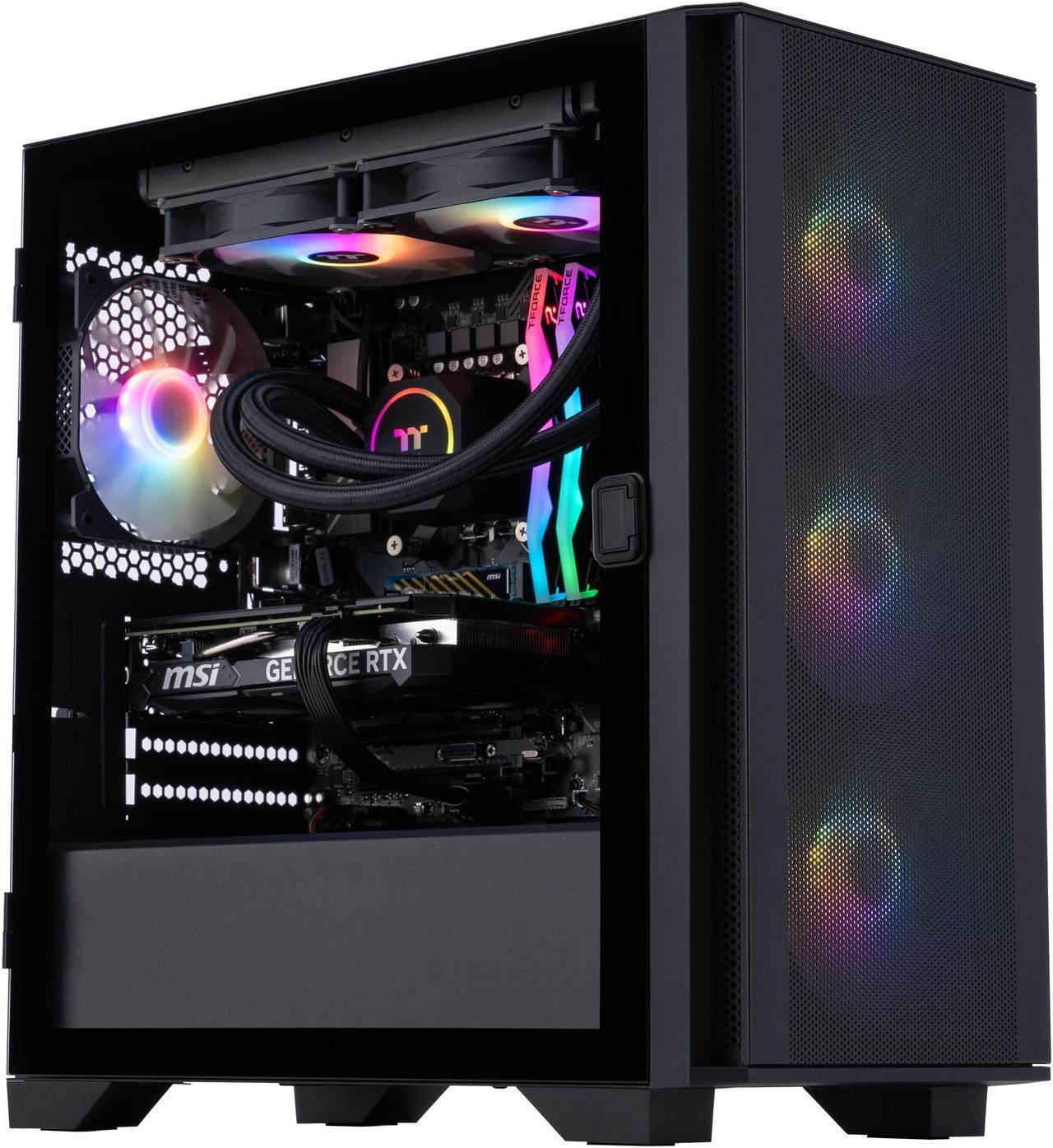 ABS Aquilon Aqua Gaming PC - Windows 11 Home - Intel Core i7 14th Gen 14700KF - GeForce RTX 4060 Ti 16GB - DLSS 3 - AI-Powered Performance - 32GB DDR5 6000MHz - 1TB M.2 NVMe SSD - AQA14700KF4060TI16G - High Performance Gaming PC