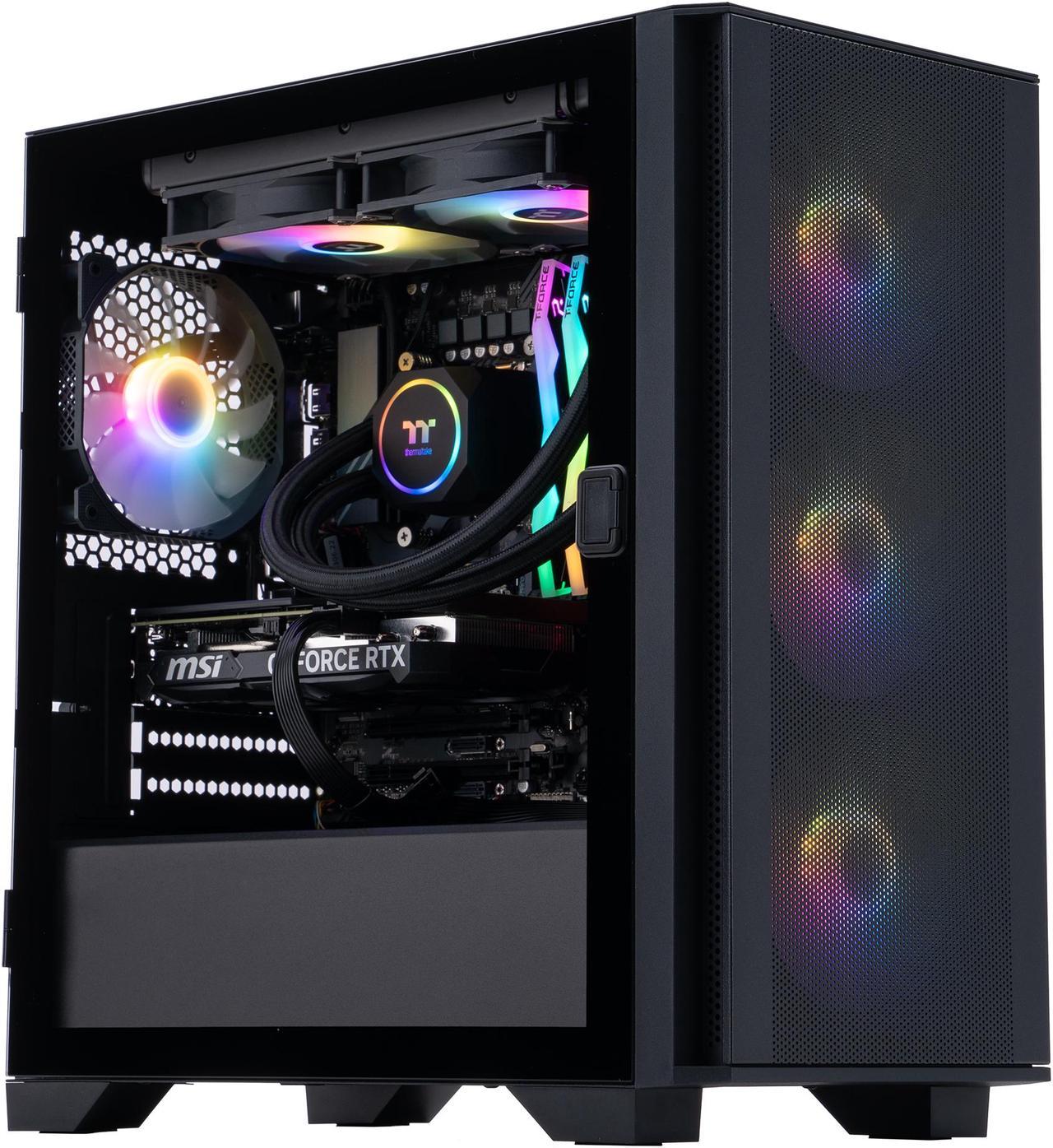 ABS Aquilon Aqua Gaming PC - Windows 11 Home - Intel Core i7 14th Gen 14700KF - GeForce RTX 4060 Ti 8GB - DLSS 3 - AI-Powered Performance - 32GB DDR5 6000MHz - 1TB M.2 NVMe SSD - AQA14700KF4060TI8G - High Performance Gaming PC