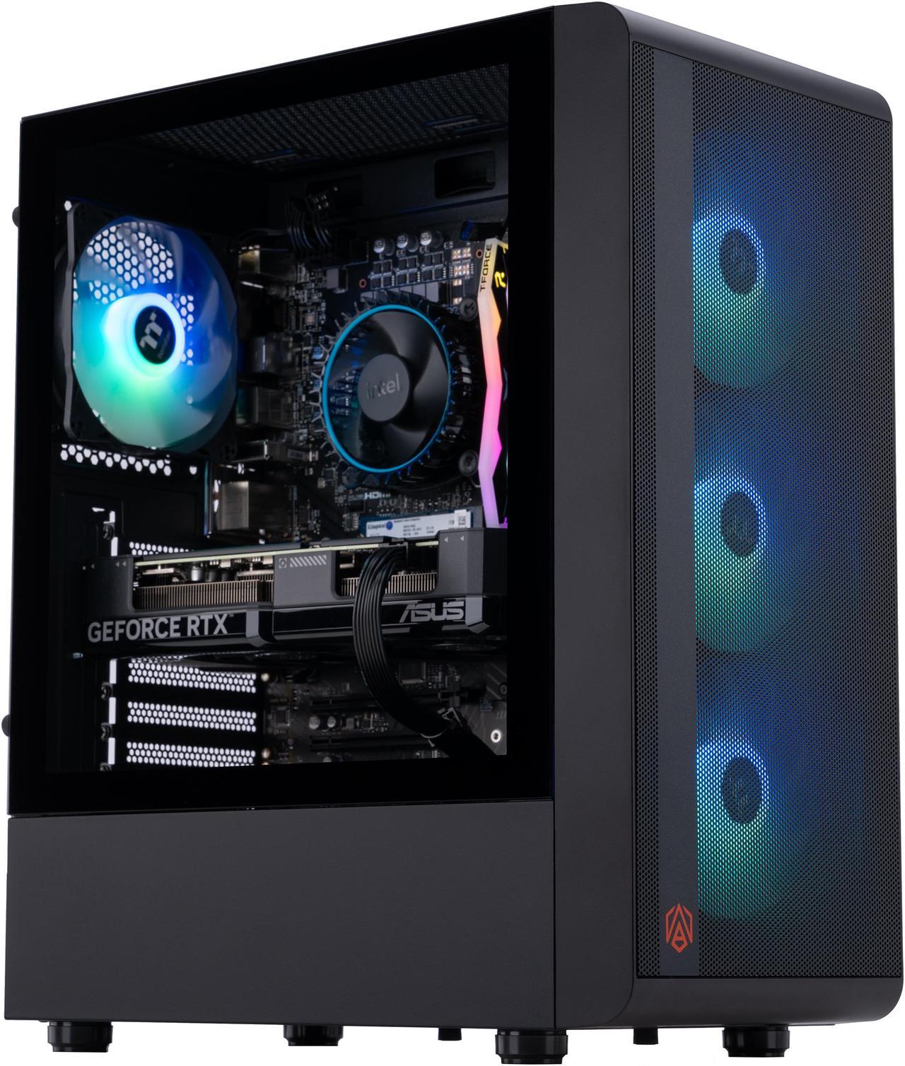 ABS Stratos Aqua Gaming PC - Intel i5 14400F - GeForce RTX 4070 - DLSS 3 - AI-Powered Performance - 32GB DDR5 6000MHz - 1TB M.2 NVMe SSD - SA14400F4070