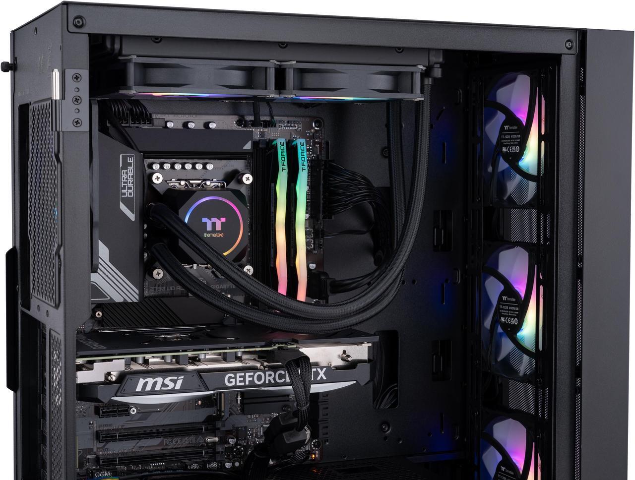 Alt view image 6 of 8 - ABS Eurus Aqua Gaming PC - Windows 11 - Intel i9 14900KF - GeForce RTX 4070 Super - DLSS 3 - AI-Powered Performance - 32GB DDR5 6000MHz - 1TB M.2 NVMe SSD - EA14900KF4070S