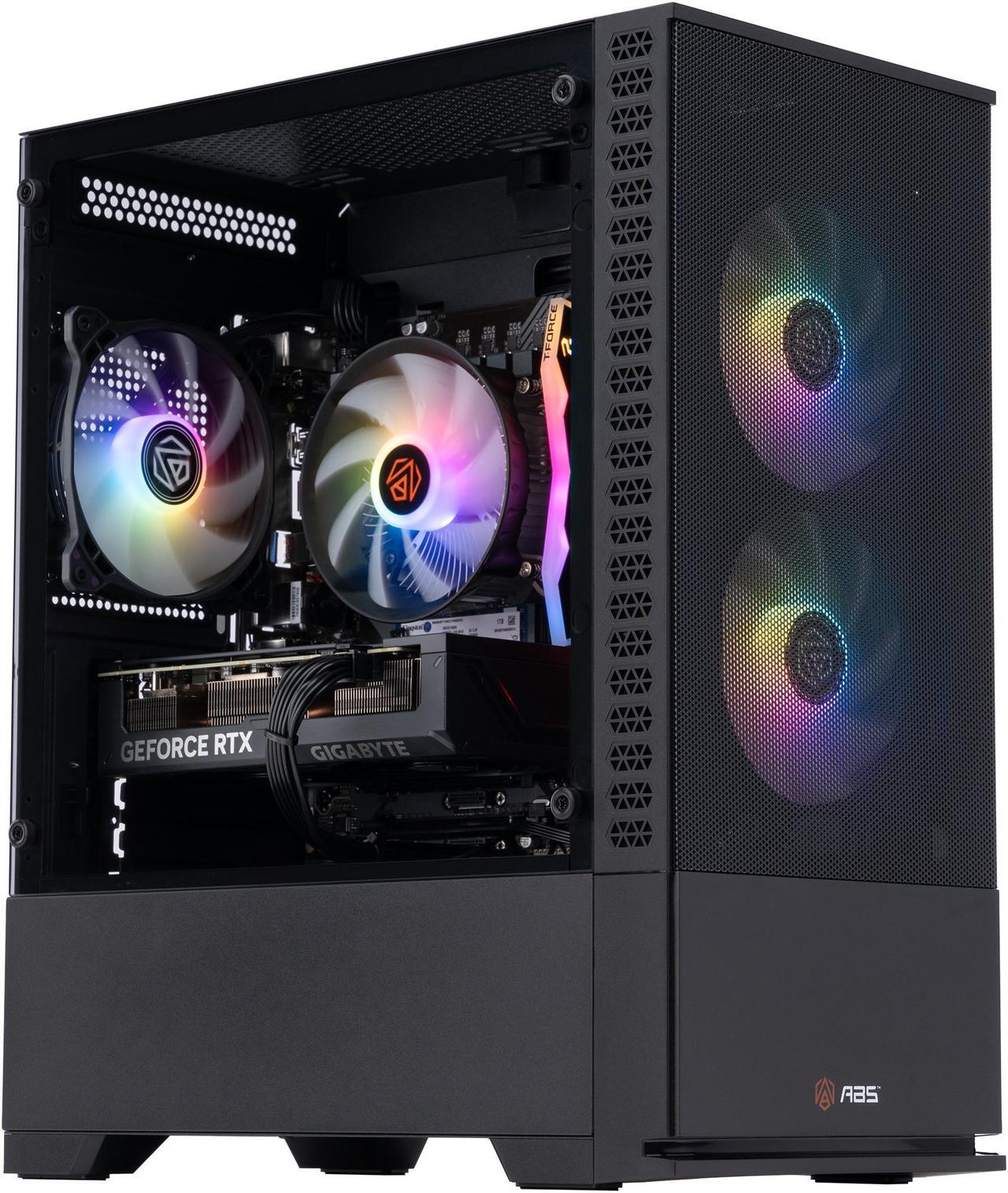 Main image of ABS Cyclone Aqua Gaming PC - Windows 11 - Intel i5 13400F - GeForce RTX 4070 12GB - DLSS 3 - AI-Powered Performance - 32GB DDR5 6000MHz - 1TB M.2 NVMe SSD - CA13400F4070