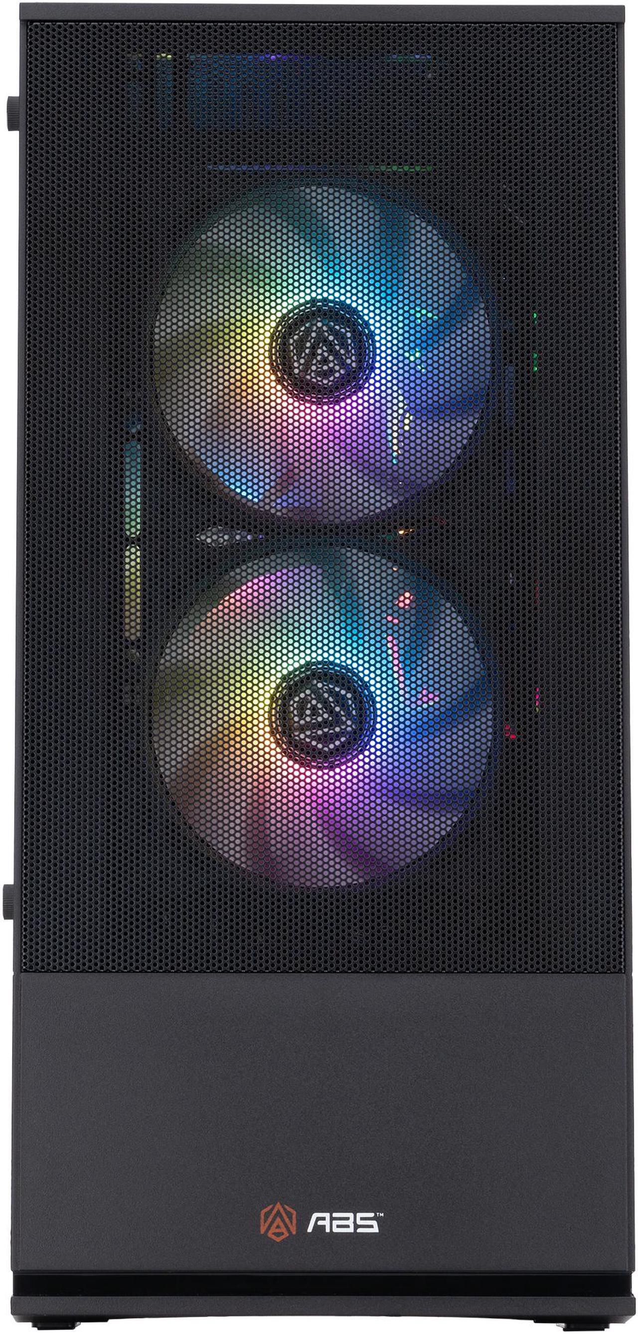 Alt view image 2 of 8 - ABS Cyclone Aqua Gaming PC - Windows 11 - Intel i5 13400F - GeForce RTX 4070 12GB - DLSS 3 - AI-Powered Performance - 32GB DDR5 6000MHz - 1TB M.2 NVMe SSD - CA13400F4070