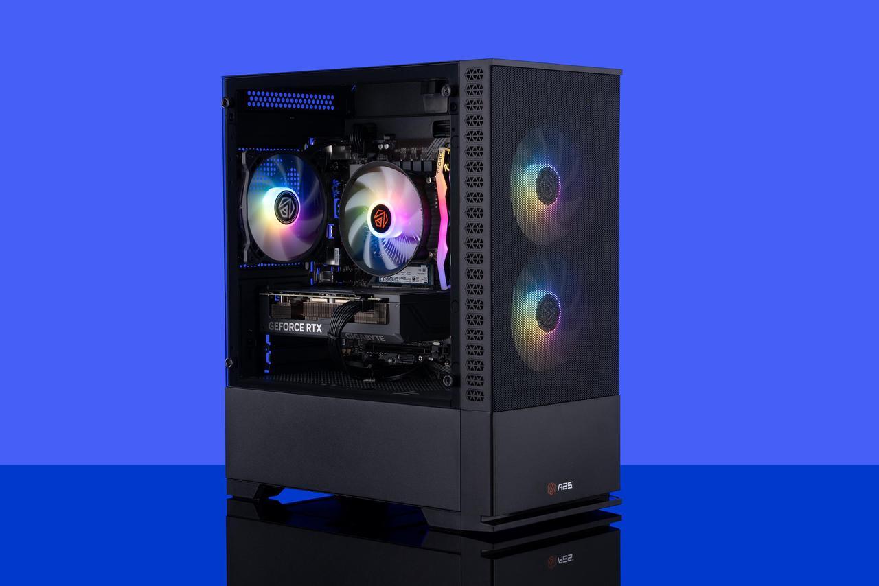 Alt view image 8 of 8 - ABS Cyclone Aqua Gaming PC - Windows 11 - Intel i5 13400F - GeForce RTX 4070 12GB - DLSS 3 - AI-Powered Performance - 32GB DDR5 6000MHz - 1TB M.2 NVMe SSD - CA13400F4070