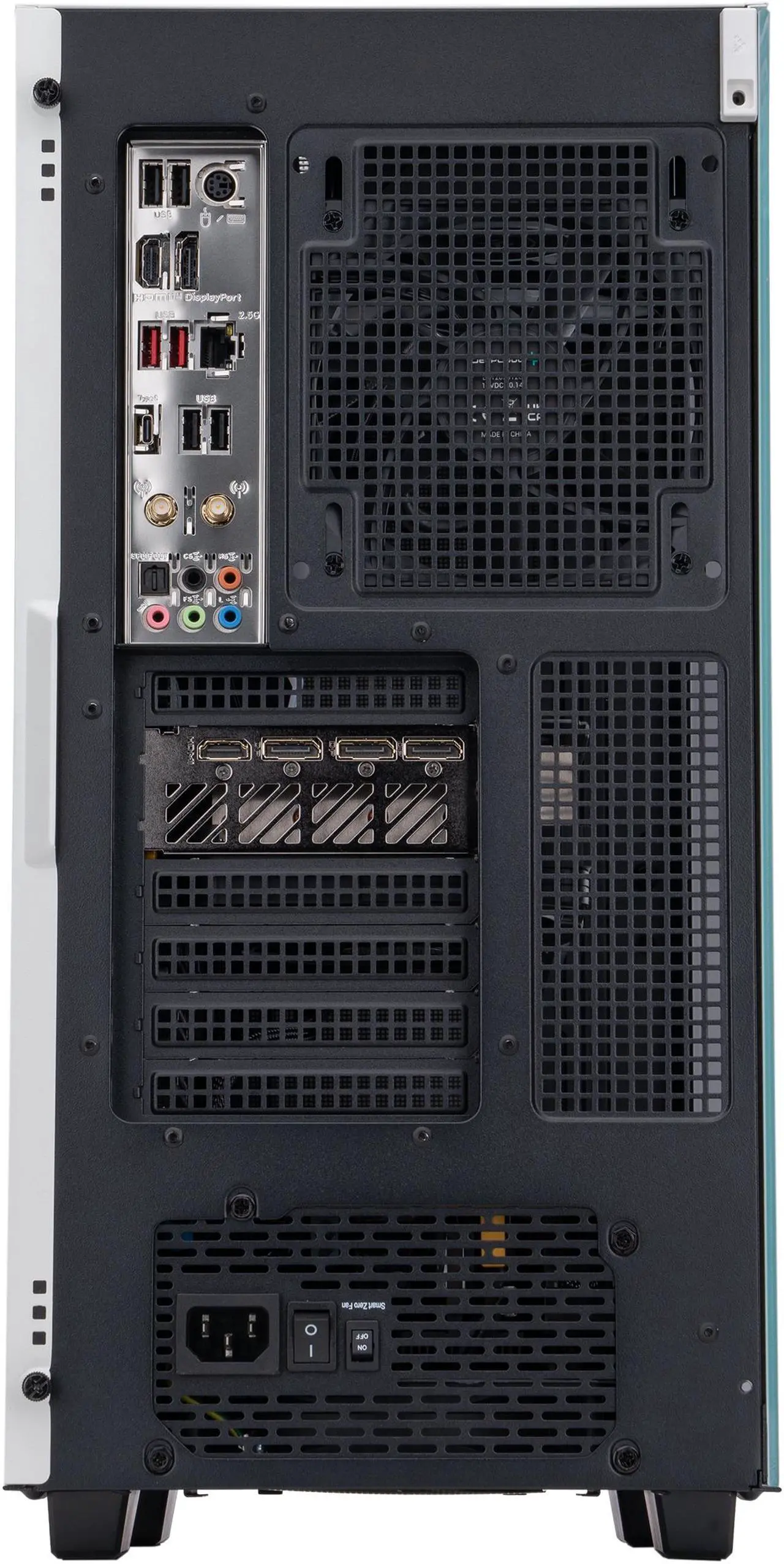 Alt view image 6 of 8 - ABS Vortex Aqua Expert AI PC - Windows 11 Pro - Intel i7 14700F - GeForce RTX 4080 Super - DLSS 3.5 - AI-Powered Performance - 64GB DDR5 6000MHz - 1TB M.2 NVMe SSD + 2TB M.2 NVMe SSD -ABSAI14700F4080S