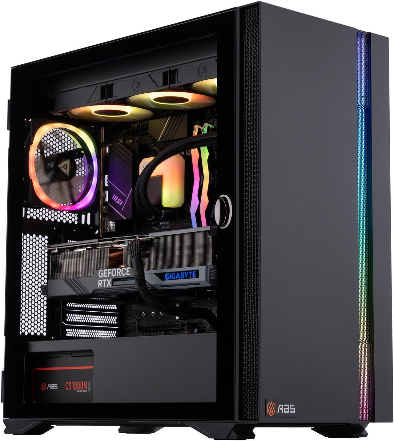 ABS Vortex-X Aqua High Performance Gaming PC - Windows 11 - Intel i9 14900KF - GeForce RTX 4090 - DLSS 3.5 - AI-Powered Performance - 32GB DDR5 6000MHz - 2TB M.2 NVMe SSD - VXA14900KF4090