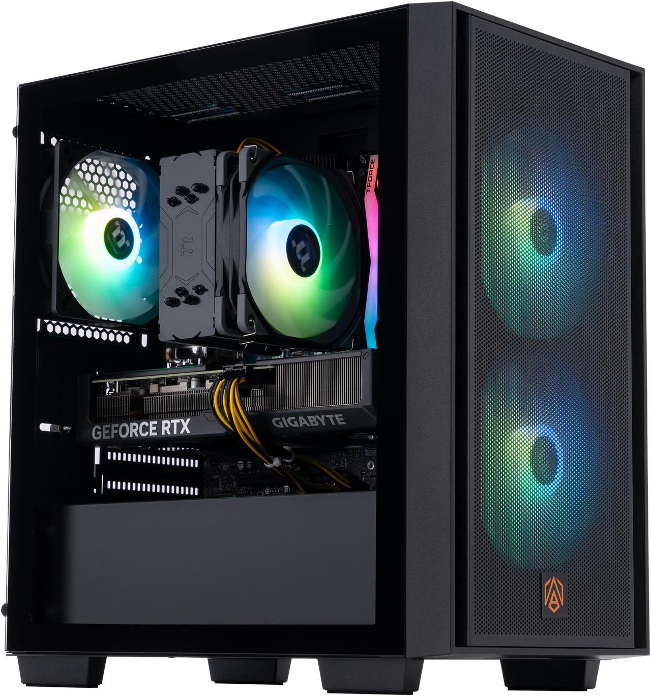 ABS Orkan Aqua Gaming PC - Windows 11 - Intel i5 13400F - GeForce RTX 4070 - DLSS 3.5 - AI-Powered Performance - 32GB DDR5 6000MHz - 1TB M.2 NVMe SSD - OA13400F4070