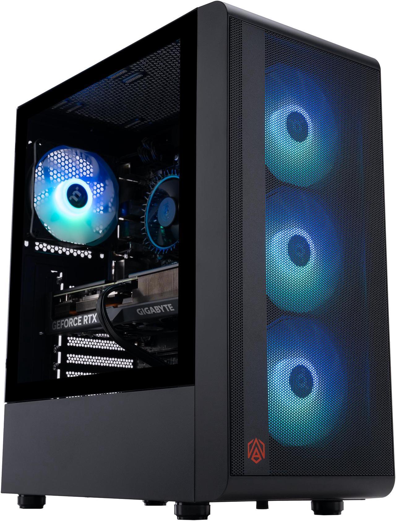 ABS Stratos Aqua Gaming PC - Windows 11 - Intel i5 14400F - GeForce RTX 4070 Super - DLSS 3.5 - AI-Powered Performance - 32GB DDR5 6000MHz - 1TB M.2 NVMe SSD - SA14400F4070S