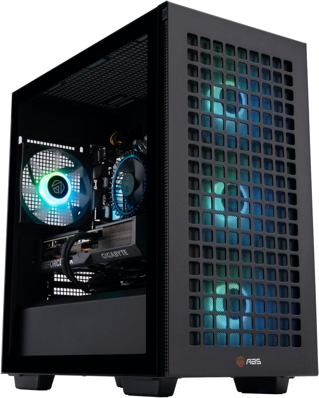 ABS Aeolian-M Aqua Gaming PC - Windows 11 - Intel i5 14400F - GeForce RTX 4070 Super - DLSS 3.5 - AI-Powered Performance - 32GB DDR4 3200MHz - 1TB M.2 NVMe SSD - AMA14400F4070S