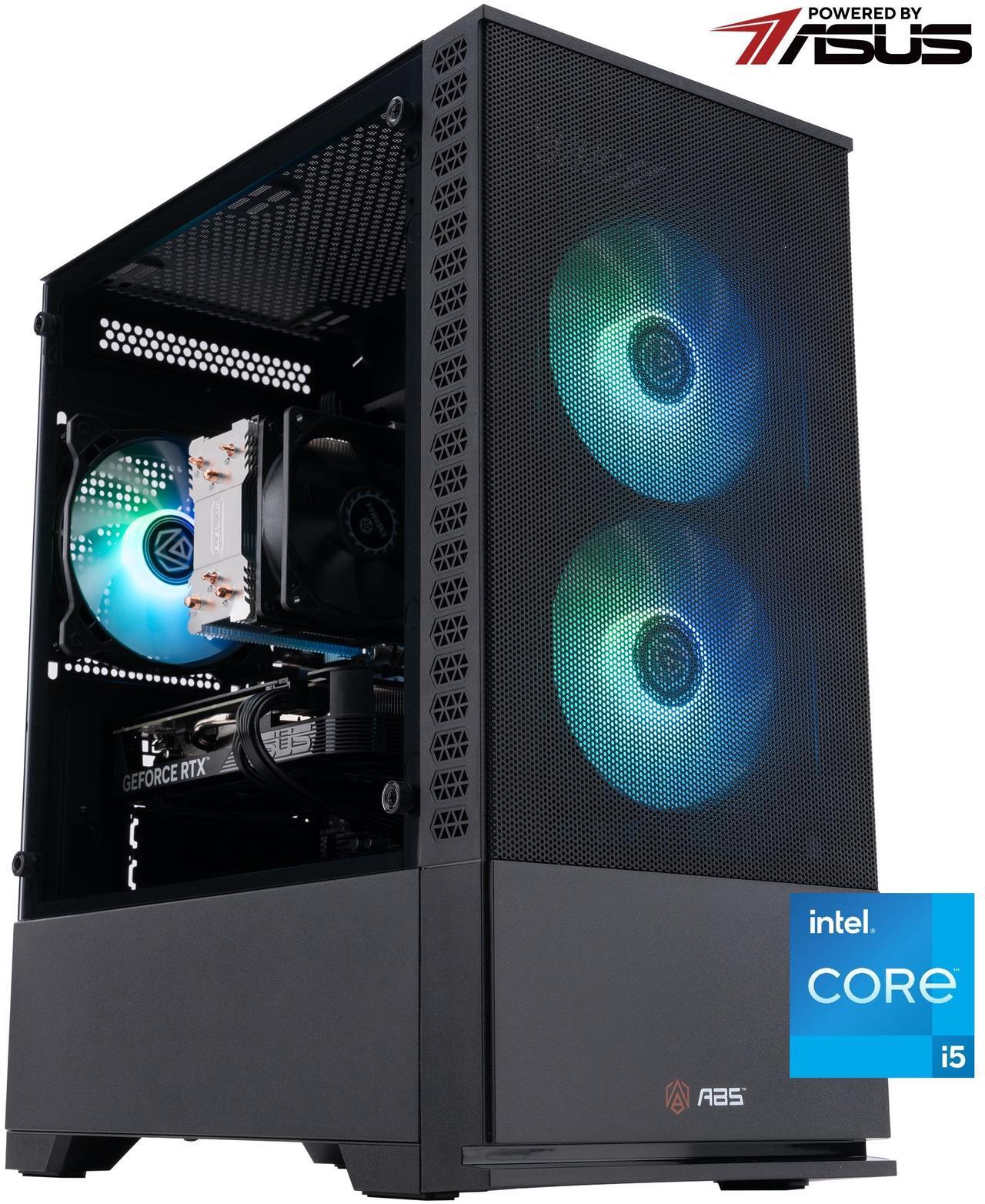 Main image of ABS Cyclone Aqua Gaming PC Powered by Asus - Windows 11 - Intel i5 13400F - GeForce RTX 4060 8GB - DLSS 3 - AI-Powered Performance - 32GB DDR4 3200MHz - 1TB M.2 NVMe SSD - CA13400F40602