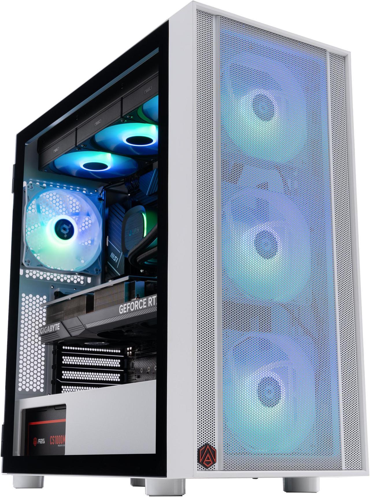 ABS Eurus Aqua Gaming PC - Intel i9 14900KF - GeForce RTX 4080 Super - DLSS 3.5 - AI-Powered Performance - 32GB DDR5 5600MHz - 2TB M.2 NVMe SSD - EA14900KF4080S3