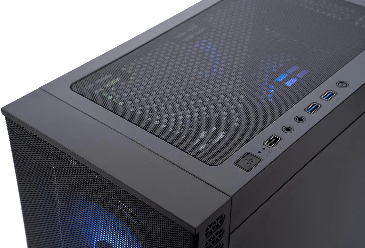 Alt view image 5 of 9 - ABS Cyclone Aqua Gaming PC - Windows 11 Home - Intel Core i5-14400F - GeForce RTX 4060 - DLSS 3 - AI-Powered Performance - 32GB DDR4 3200 - 1TB M.2 NVMe SSD - CA14400F40602