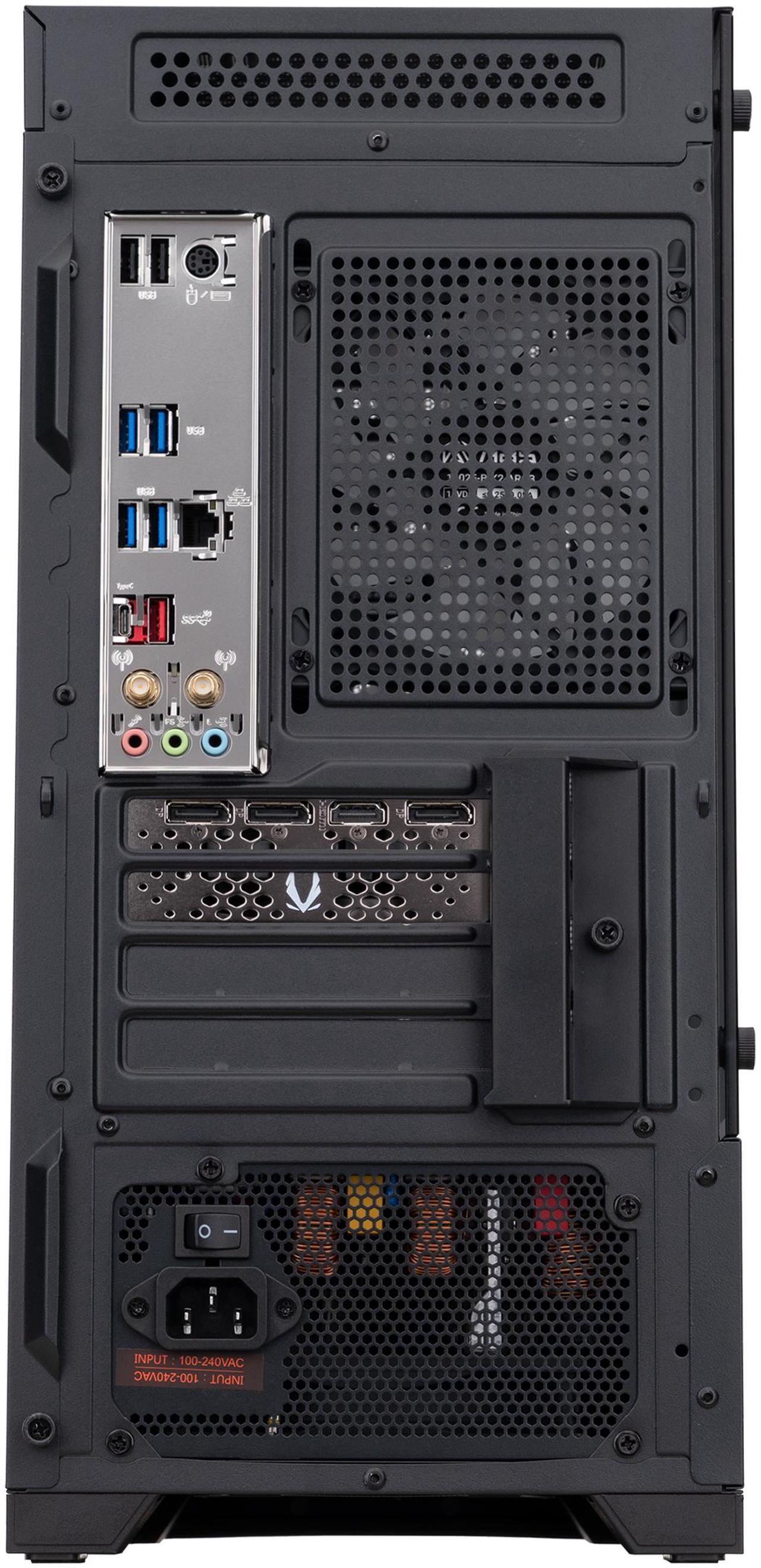 Alt view image 6 of 8 - ABS Cyclone Aqua Gaming PC - Windows 11 Home - Intel Core i5-14400F - GeForce RTX 4060 - DLSS 3 - AI-Powered Performance - 32GB DDR5 6000 - 1TB M.2 NVMe SSD - CA14400F4060