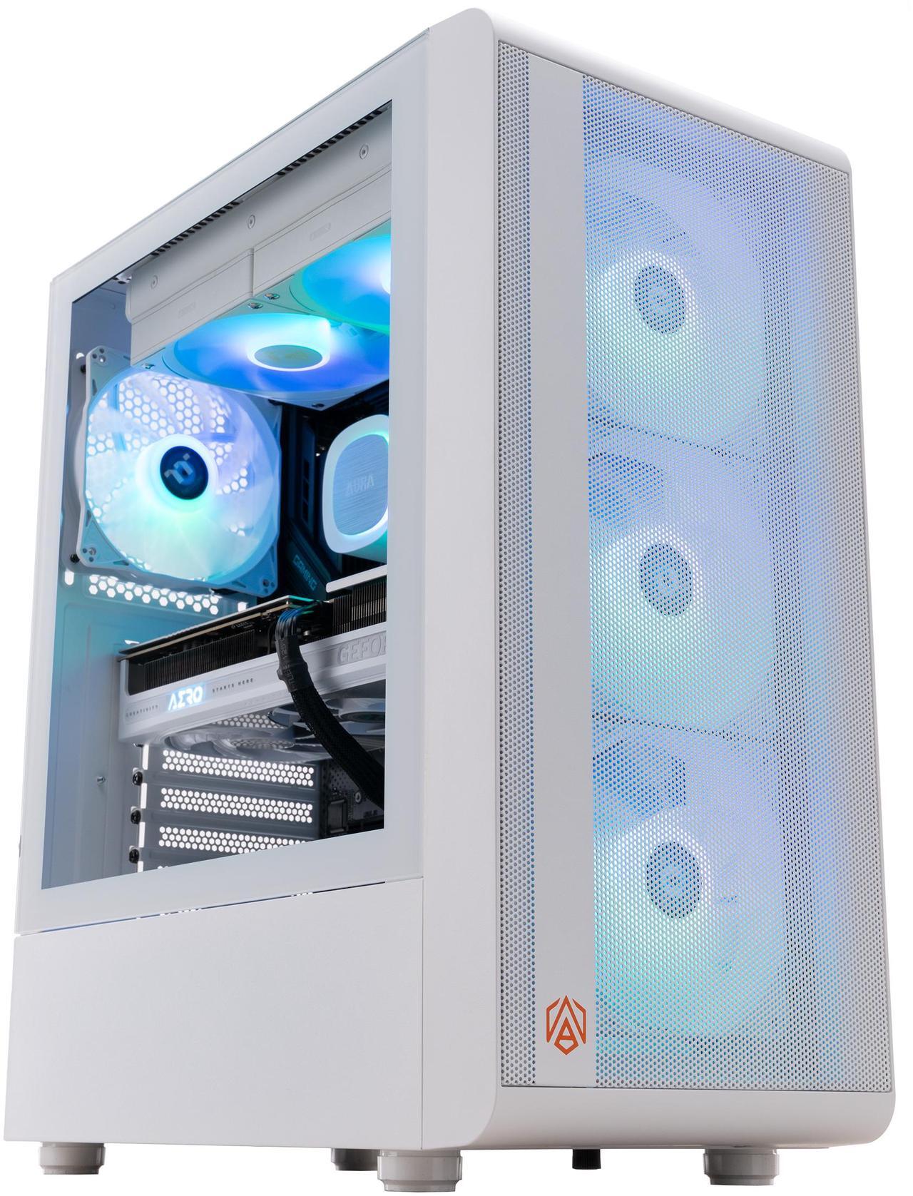 Alt view image 2 of 8 - ABS Stratos Aqua Gaming PC - Windows 11 - AMD Ryzen 7 9800X3D - GeForce RTX 5080 - DLSS 4 - AI-Powered Performance - 32GB DDR5 5600MHz - 2TB M.2 NVMe SSD - SA9800X3D5080