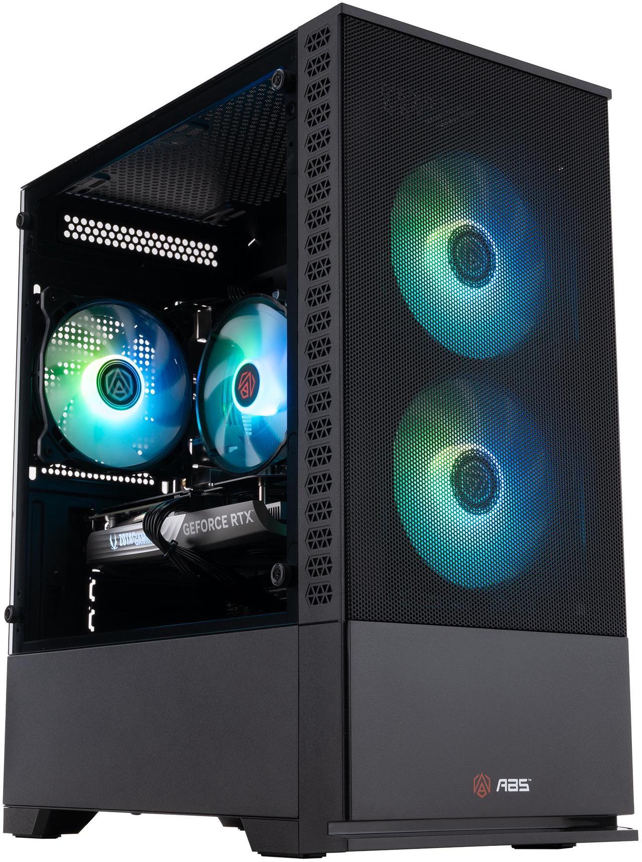 Alt view image 2 of 8 - ABS Cyclone Aqua Gaming PC - Windows 11 - Intel Core i5-13400F - GeForce RTX 4060 - DLSS 3 - AI-Powered Performance - 32GB DDR4 3200MHz - 1TB M.2 NVMe SSD - CA13400F40604