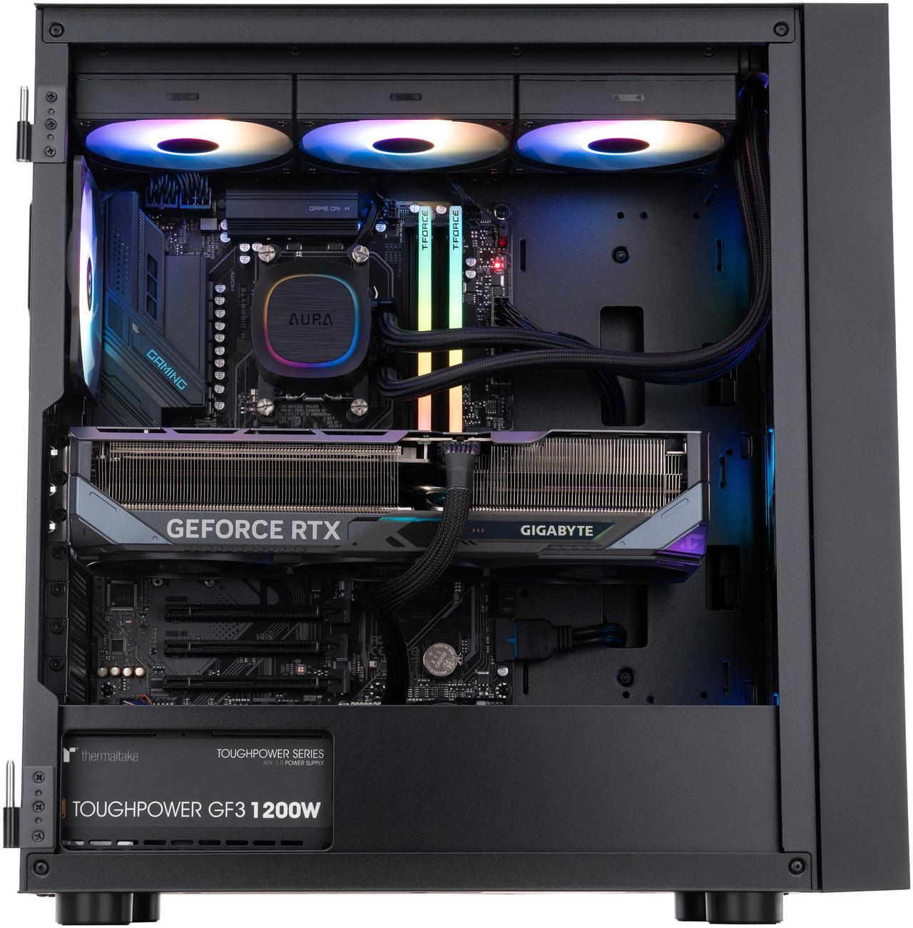 Alt view image 4 of 8 - ABS Eurus Ruby Gaming PC - Windows 11 - AMD Ryzen 7 9800X3D - GeForce RTX 5090 - DLSS 4 - AI-Powered Performance - 32GB DDR5 6000MHz - 2TB M.2 NVMe SSD - ER9800X3D50901
