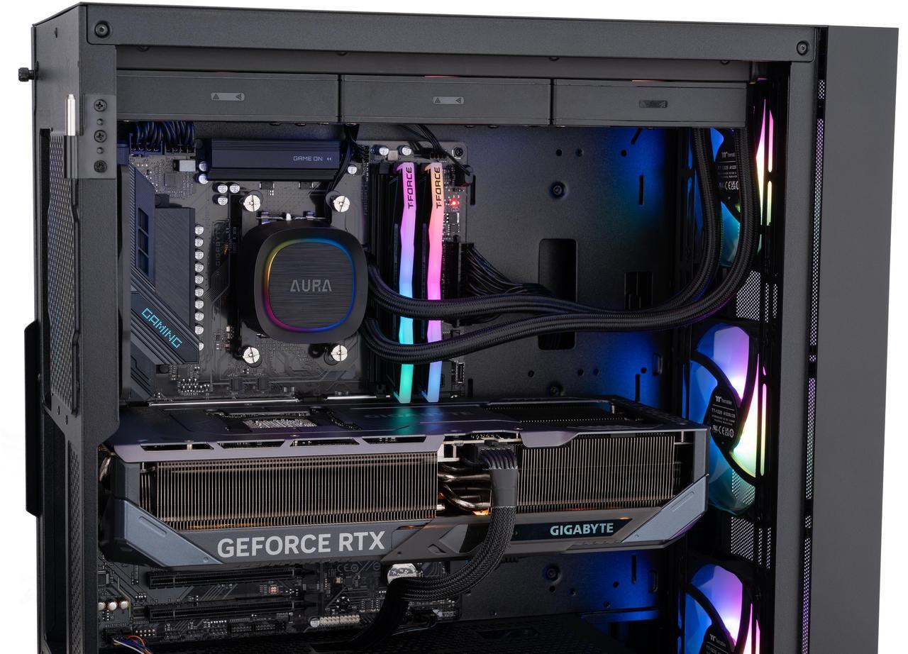 Alt view image 7 of 8 - ABS Eurus Ruby Gaming PC - Windows 11 - AMD Ryzen 7 9800X3D - GeForce RTX 5090 - DLSS 4 - AI-Powered Performance - 32GB DDR5 6000MHz - 2TB M.2 NVMe SSD - ER9800X3D50901