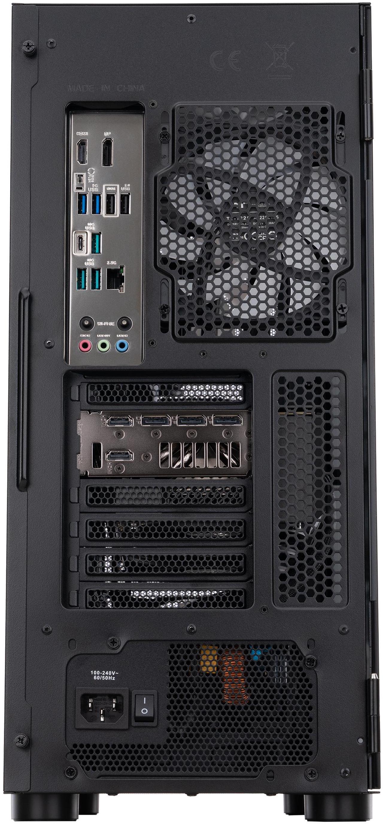 Alt view image 6 of 8 - ABS Eurus Ruby Gaming PC Powered By Asus - Windows 11 - AMD Ryzen 7 9800X3D - GeForce RTX 5080 - DLSS 4 - AI-Powered Performance - 32GB DDR5 6400MHz - 2TB M.2 NVMe SSD - ER9800X3D50804