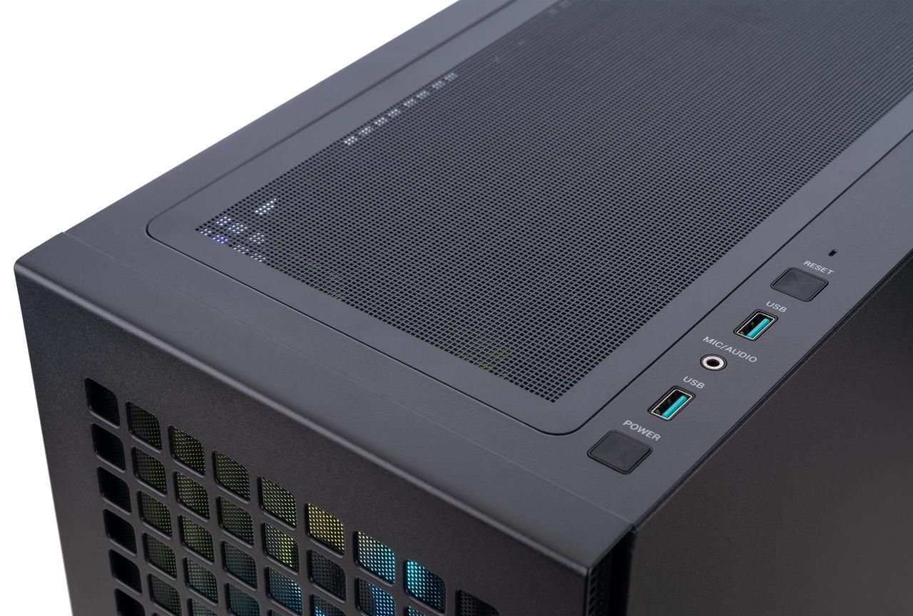 Alt view image 5 of 8 - ABS Aeolian-M Aqua Gaming PC - Windows 11 - Intel Core Ultra 9 285K - GeForce RTX 5070 Ti - DLSS 4 - AI-Powered Performance - 32GB DDR5 6400MHz - 2TB M.2 NVMe SSD - AMA265KF5070TI3
