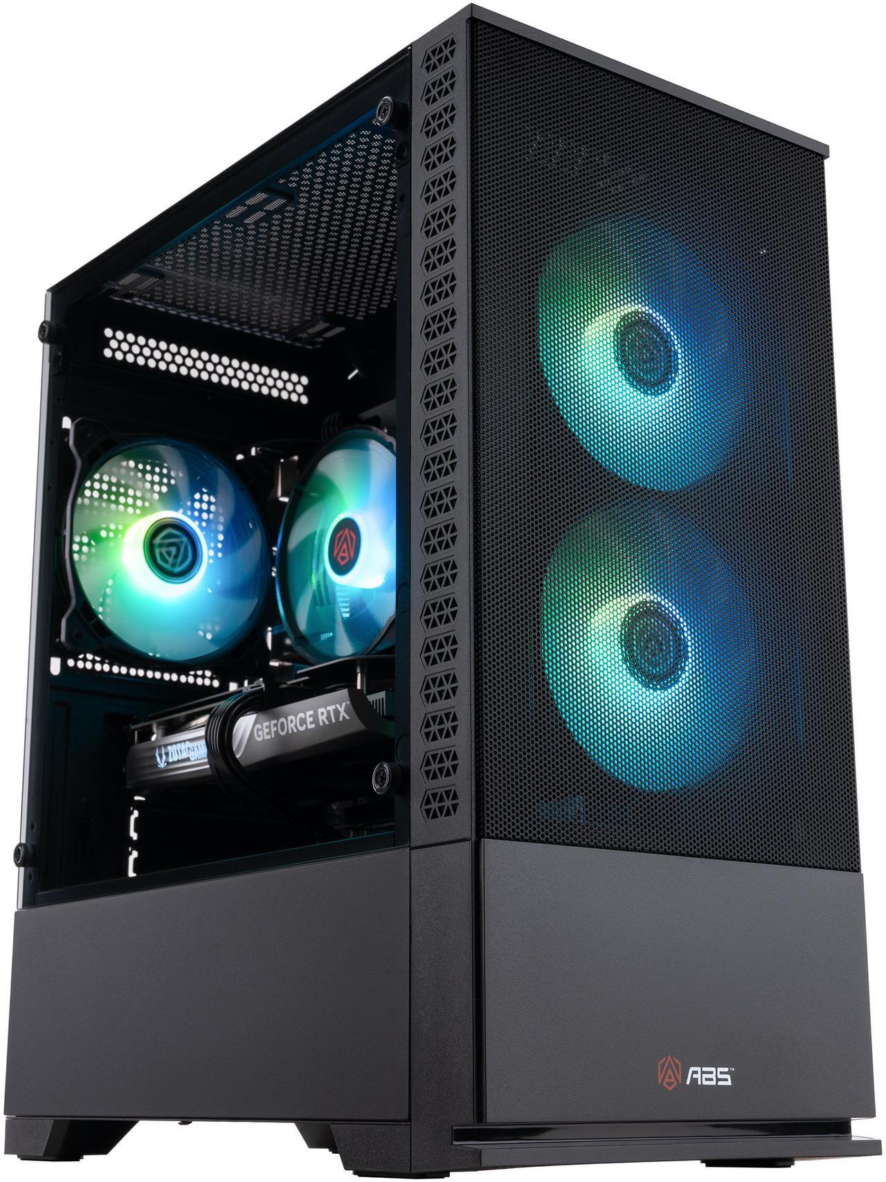 Alt view image 2 of 8 - ABS Cyclone Aqua Gaming PC - Windows 11 - Intel Core i5-13400F - GeForce RTX 4060 - DLSS 3 - AI-Powered Performance - 32GB DDR4 3200MHz - 1TB(512GB x2) NVMe SSD - CA13400F40605