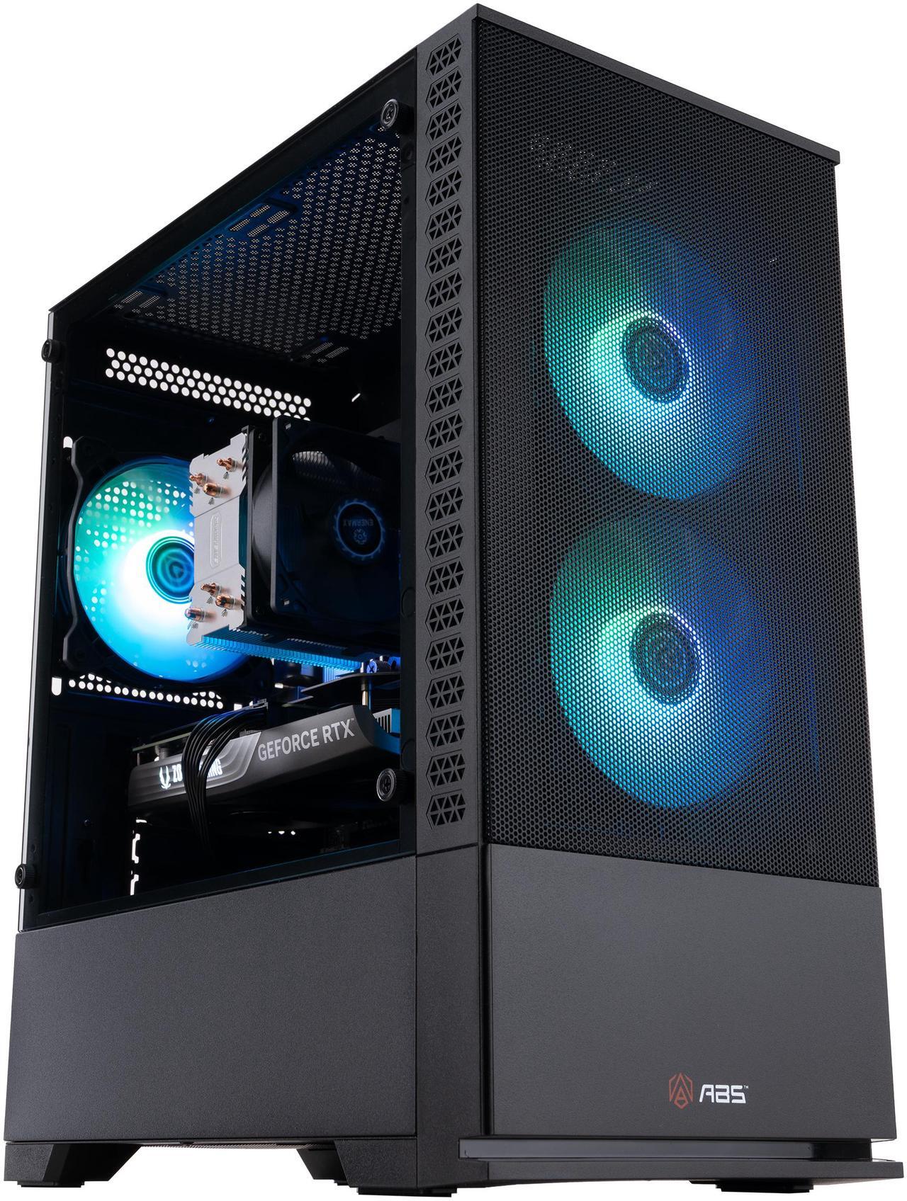 Alt view image 2 of 8 - ABS Cyclone Aqua Gaming PC - Windows 11 - Intel Core i5-13400F - GeForce RTX 4060 - DLSS 4 - AI-Powered Performance - 32GB DDR4 3200MHz - 1TB M.2 NVMe SSD - CA13400F40606