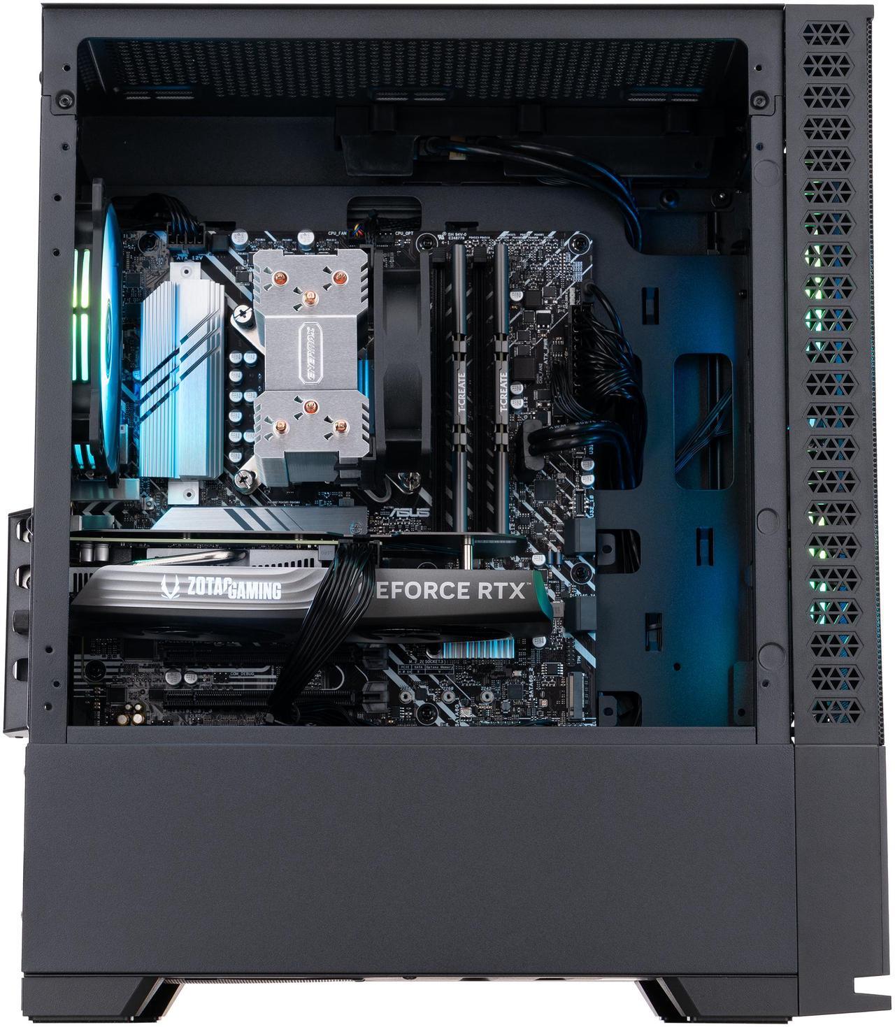 Alt view image 4 of 8 - ABS Cyclone Aqua Gaming PC - Windows 11 - Intel Core i5-13400F - GeForce RTX 4060 - DLSS 4 - AI-Powered Performance - 32GB DDR4 3200MHz - 1TB M.2 NVMe SSD - CA13400F40606