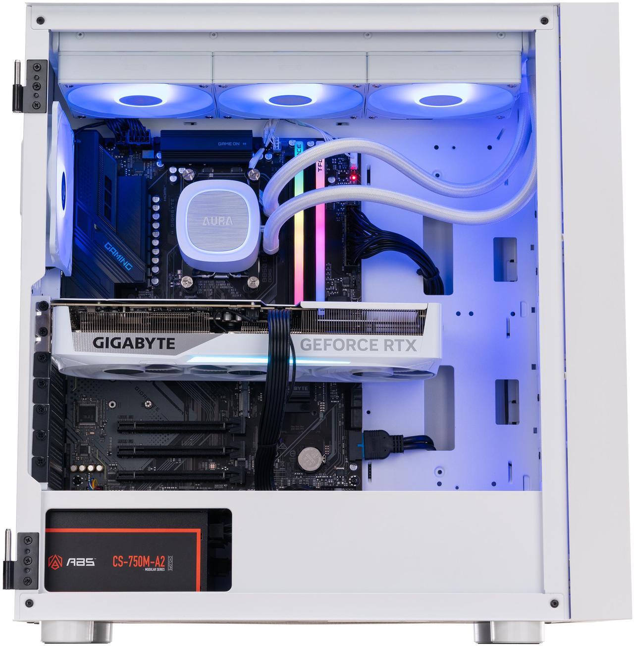 Alt view image 4 of 8 - ABS Eurus Ruby Gaming PC - Windows 11 - AMD Ryzen 7 9800X3D - GeForce RTX 5070 Ti - DLSS 4 - AI-Powered Performance - 32GB DDR5 6000MHz - 2TB M.2 NVMe SSD - ER9800X3D5070TI3