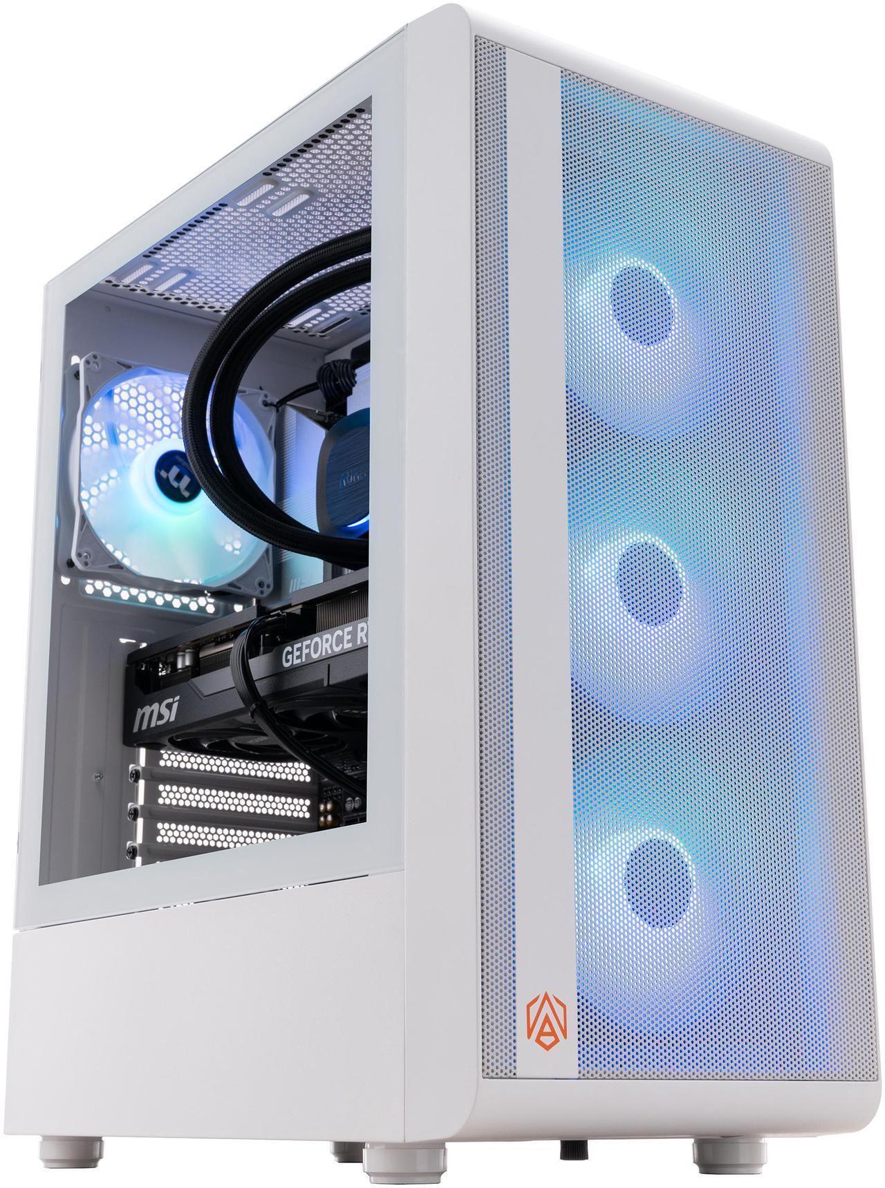 Alt view image 2 of 8 - ABS Stratos Aqua Gaming PC - Windows 11 - Intel Core Ultra 9 285K - GeForce RTX 5070 Ti - DLSS 4 - AI-Powered Performance - 32GB DDR5 6400MHz - 2TB M.2 NVMe SSD - SA285K5070TI