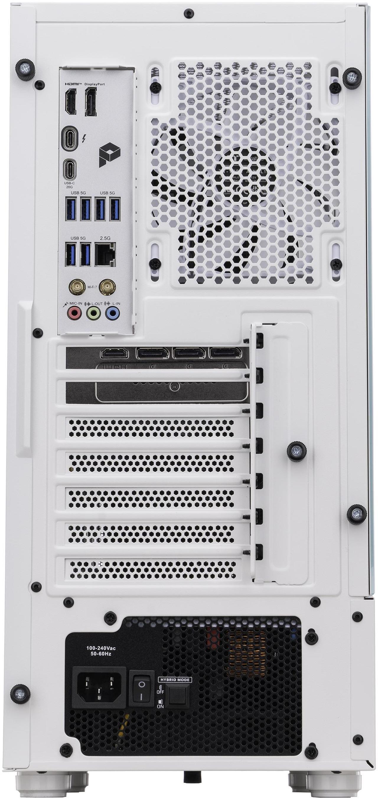 Alt view image 6 of 8 - ABS Stratos Aqua Gaming PC - Windows 11 - Intel Core Ultra 9 285K - GeForce RTX 5070 Ti - DLSS 4 - AI-Powered Performance - 32GB DDR5 6400MHz - 2TB M.2 NVMe SSD - SA285K5070TI