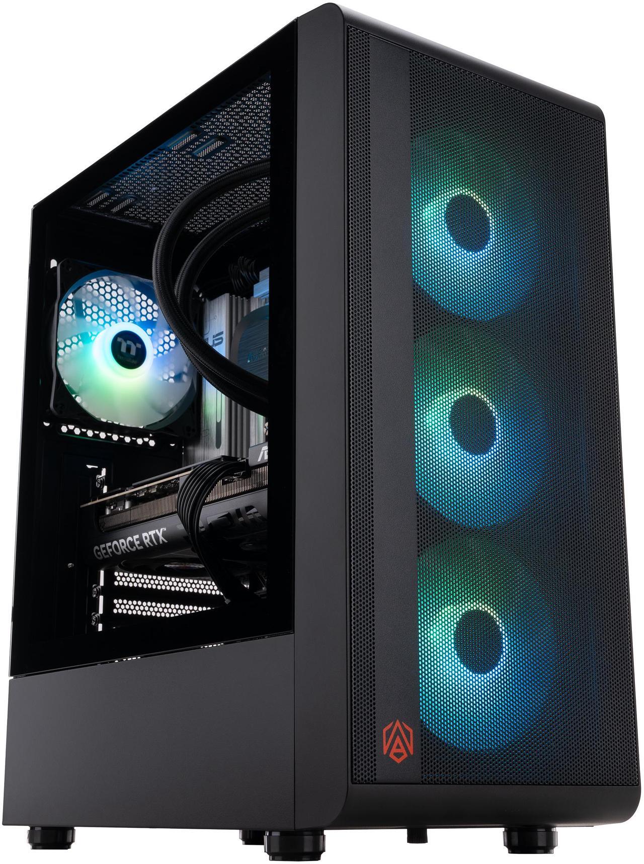Alt view image 2 of 8 - ABS Stratos Aqua Gaming PC Powered By Asus - Windows 11 - Intel Core Ultra 9 285K - GeForce RTX 5070 Ti - DLSS 4 - AI-Powered Performance - 32GB DDR5 6400MHz - 2TB M.2 NVMe SSD - SA285K5070TI2
