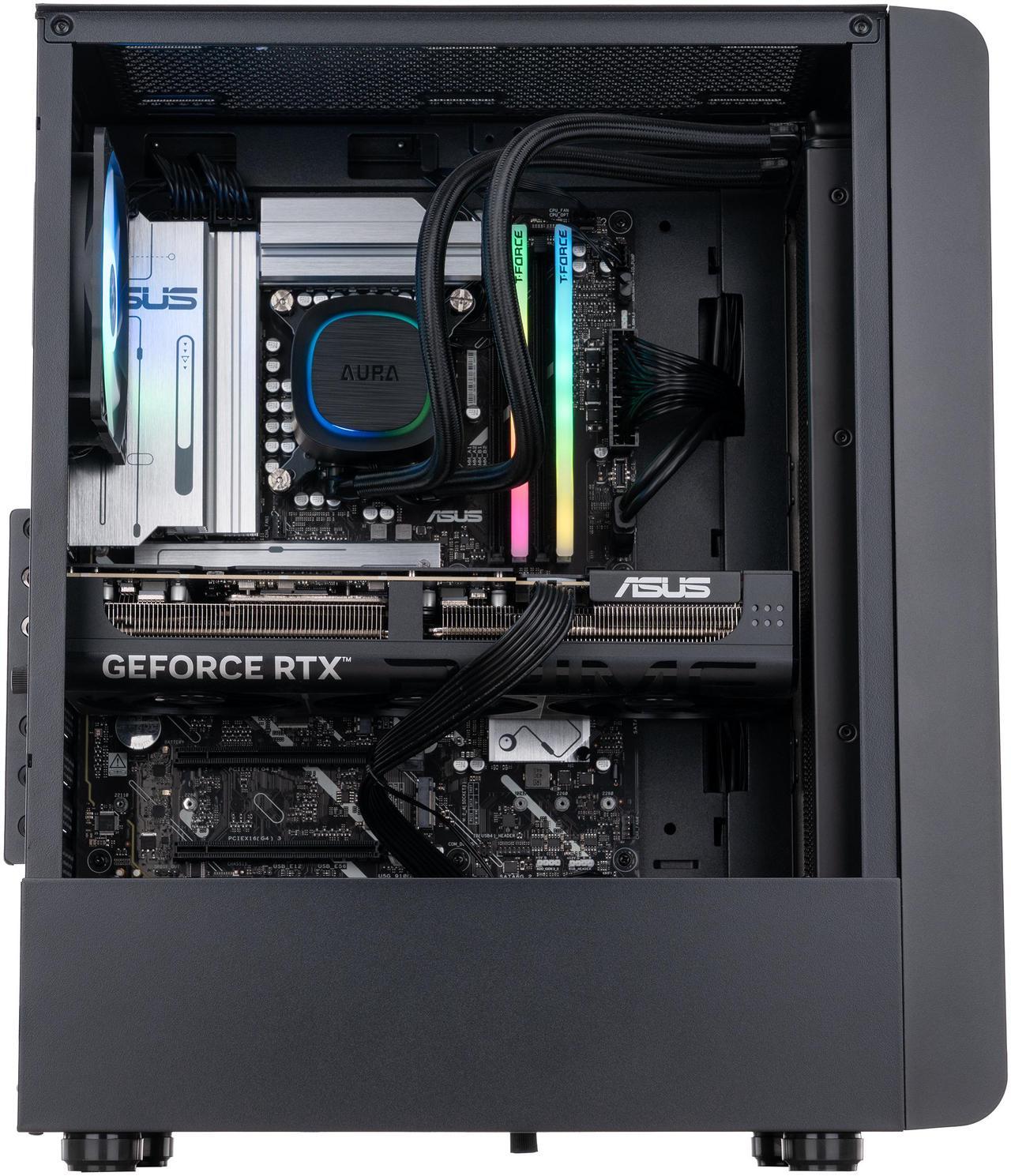 Alt view image 4 of 8 - ABS Stratos Aqua Gaming PC Powered By Asus - Windows 11 - Intel Core Ultra 9 285K - GeForce RTX 5070 Ti - DLSS 4 - AI-Powered Performance - 32GB DDR5 6400MHz - 2TB M.2 NVMe SSD - SA285K5070TI2