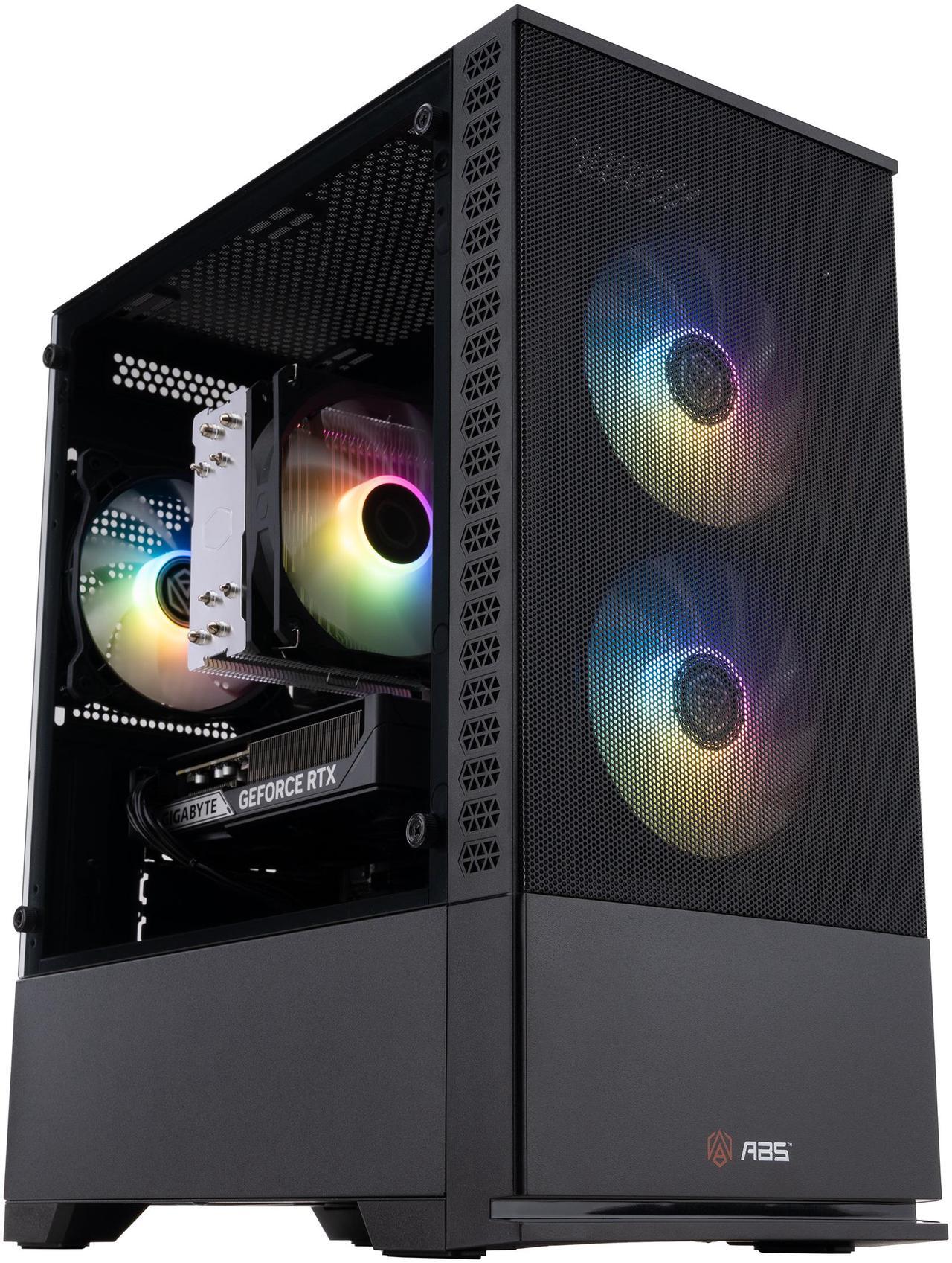 Alt view image 2 of 8 - ABS Cyclone Aqua Gaming PC - Windows 11 - AMD Ryzen 7 9700X - GeForce RTX 5060 TI 16G - DLSS 4 - AI-Powered Performance - 32GB DDR5 6000MHz - 1TB M.2 NVMe SSD - CA9700X5060TI
