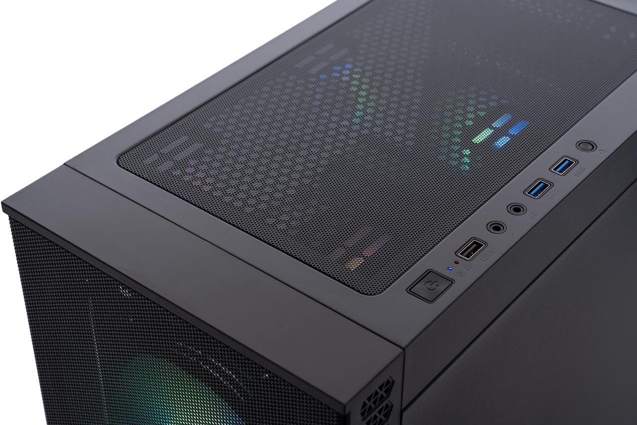 Alt view image 5 of 8 - ABS Cyclone Aqua Gaming PC - Windows 11 - AMD Ryzen 7 9700X - GeForce RTX 5060 TI 16G - DLSS 4 - AI-Powered Performance - 32GB DDR5 6000MHz - 1TB M.2 NVMe SSD - CA9700X5060TI