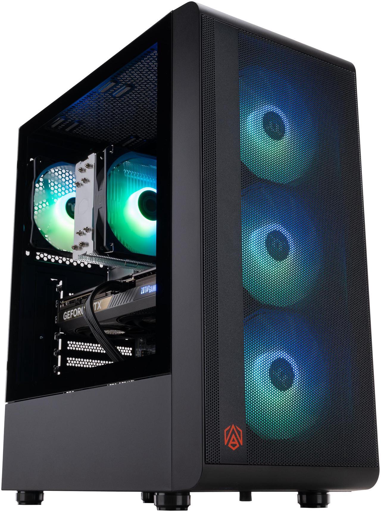 Alt view image 2 of 8 - ABS Stratos Ruby Gaming PC - Windows 11 - AMD Ryzen 7 7700X - GeForce RTX 5070 - DLSS 4 - AI-Powered Performance - 32GB DDR5 6000MHz - 1TB M.2 NVMe SSD - SR7700X50702