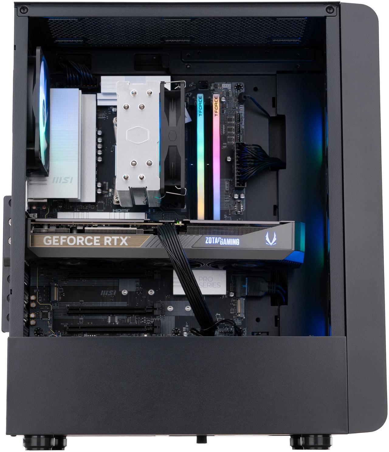 Alt view image 4 of 8 - ABS Stratos Ruby Gaming PC - Windows 11 - AMD Ryzen 7 7700X - GeForce RTX 5070 - DLSS 4 - AI-Powered Performance - 32GB DDR5 6000MHz - 1TB M.2 NVMe SSD - SR7700X50702