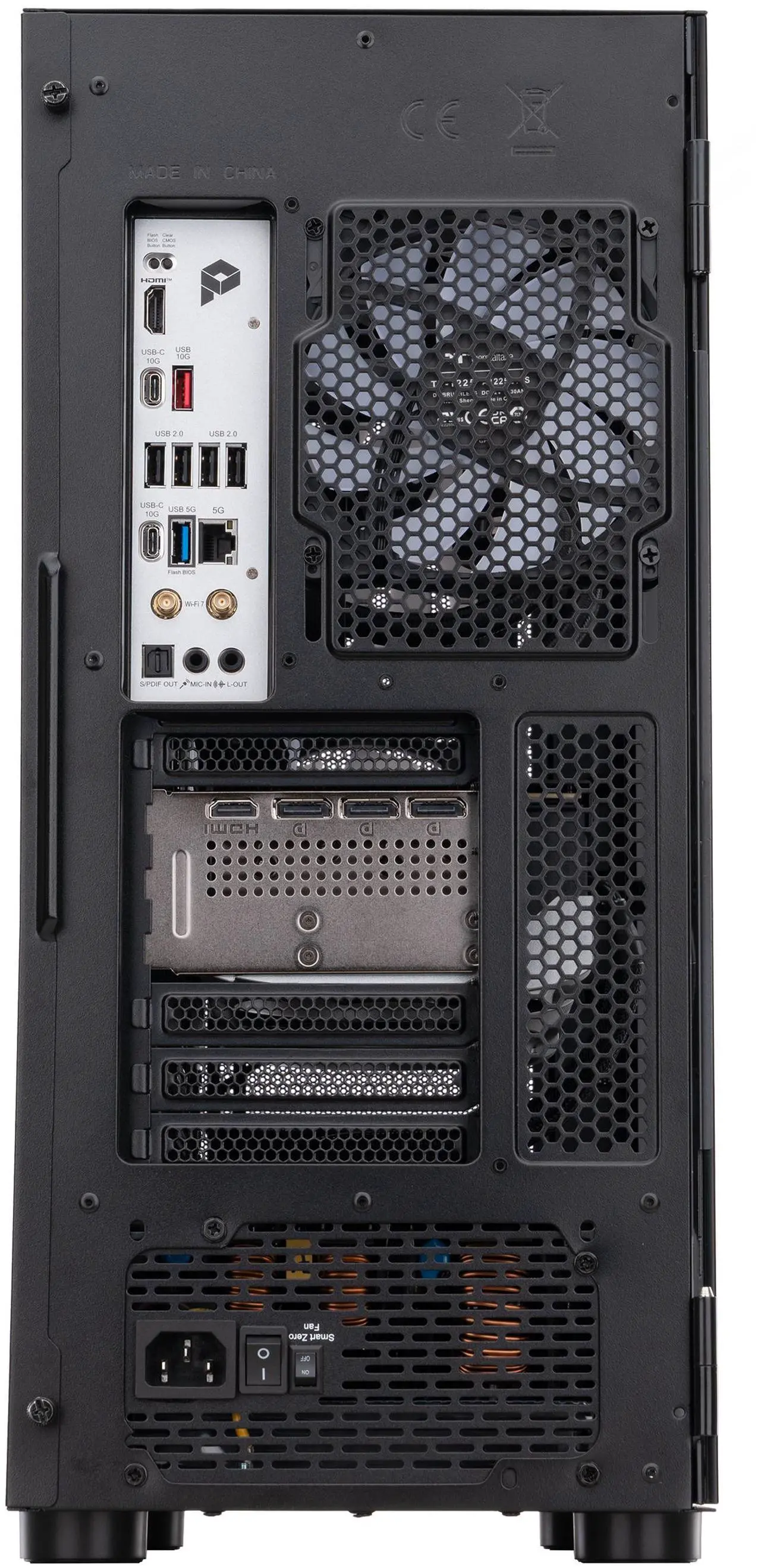 Alt view image 6 of 8 - ABS Eurus Ruby Gaming PC - Windows 11 - AMD Ryzen 7 9800X3D - GeForce RTX 5090 - DLSS 4 - AI-Powered Performance - 32GB DDR5 6400MHz - 2TB M.2 NVMe SSD - ER9800X3D50903