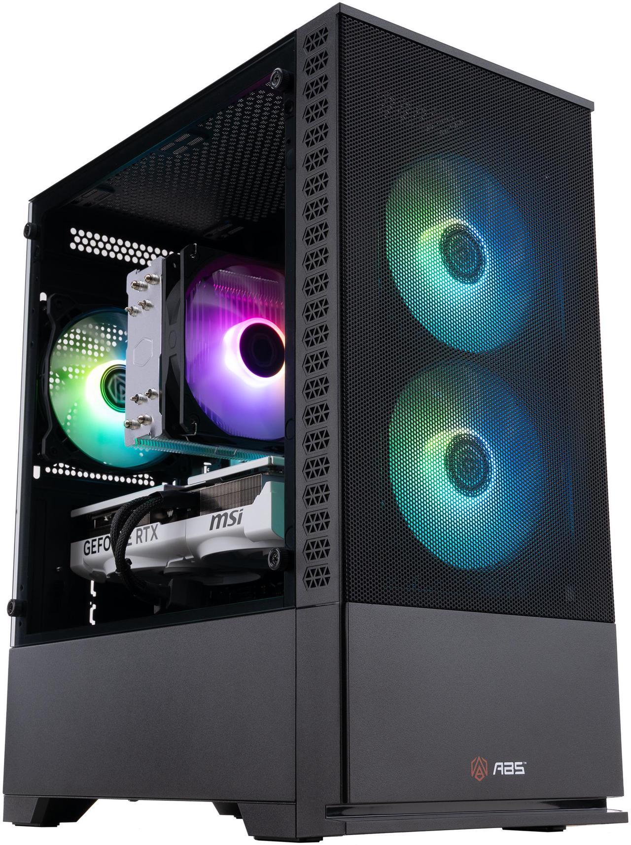 Alt view image 2 of 8 - ABS Cyclone Ruby Gaming PC - Windows 11 - AMD Ryzen 7 7700X - GeForce RTX 5070 - DLSS 4 - AI-Powered Performance - 32GB DDR5 6000MHz - 1TB M.2 NVMe SSD - CR7700X5070