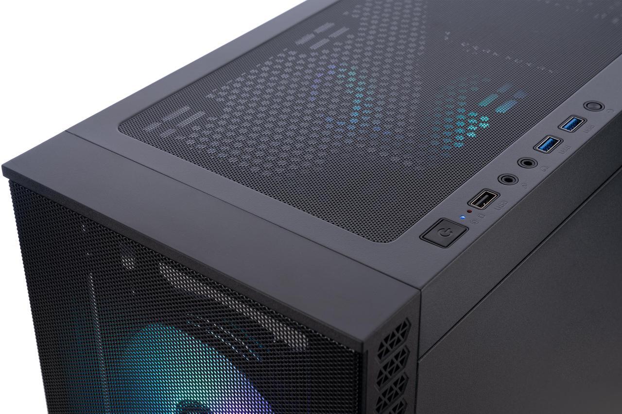 Alt view image 5 of 8 - ABS Cyclone Ruby Gaming PC - Windows 11 - AMD Ryzen 7 7700X - GeForce RTX 5070 - DLSS 4 - AI-Powered Performance - 32GB DDR5 6000MHz - 1TB M.2 NVMe SSD - CR7700X5070
