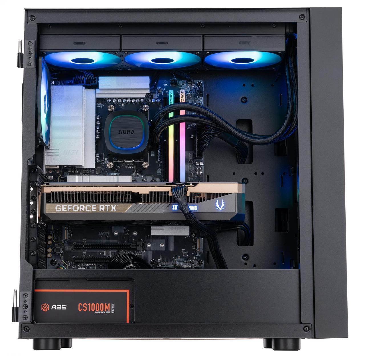 Alt view image 4 of 8 - ABS Eurus Ruby Gaming PC - Windows 11 - AMD Ryzen 7 9800X3D - GeForce RTX 5080 - DLSS 4 - AI-Powered Performance - 32GB DDR5 6400MHz - 2TB M.2 NVMe SSD - ER9800X3D50805