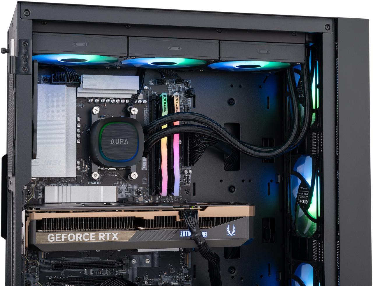Alt view image 7 of 8 - ABS Eurus Ruby Gaming PC - Windows 11 - AMD Ryzen 7 9800X3D - GeForce RTX 5080 - DLSS 4 - AI-Powered Performance - 32GB DDR5 6400MHz - 2TB M.2 NVMe SSD - ER9800X3D50805