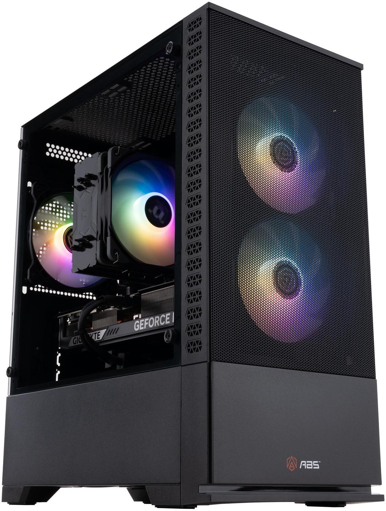 Alt view image 2 of 8 - ABS Cyclone Ruby Gaming PC - Windows 11 - AMD Ryzen 7 9700X - GeForce RTX 5070 - DLSS 4 - AI-Powered Performance - 32GB DDR5 6000MHz - 1TB M.2 NVMe SSD - CR9700X5070