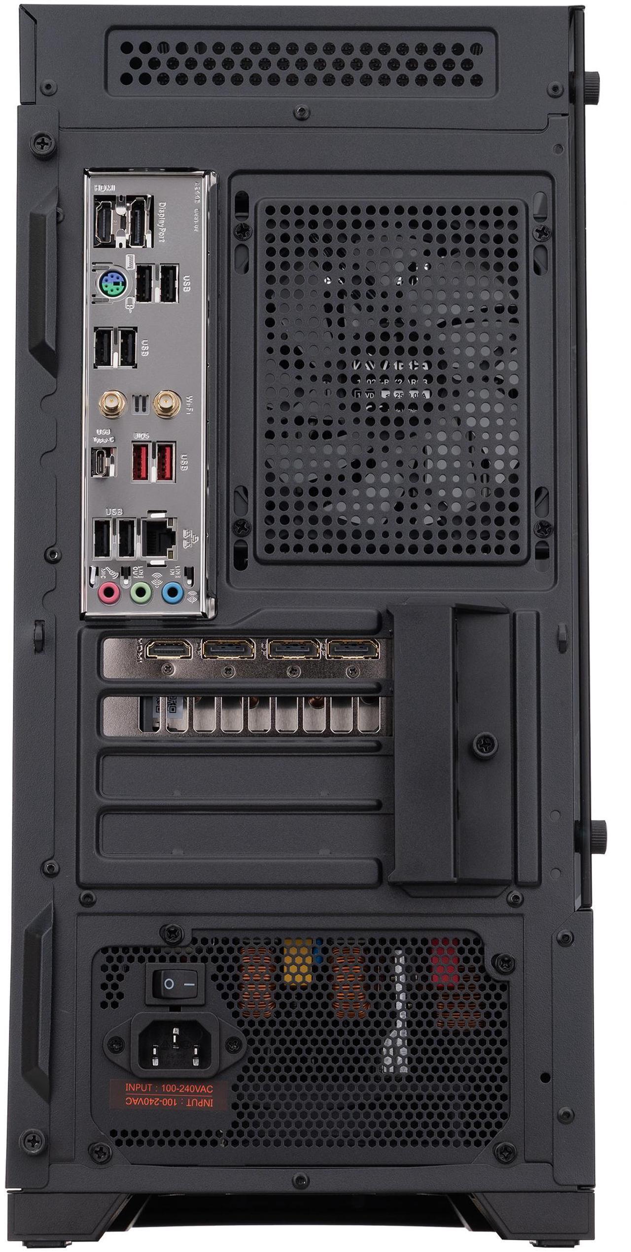 Alt view image 6 of 8 - ABS Cyclone Ruby Gaming PC - Windows 11 - AMD Ryzen 7 9700X - GeForce RTX 5070 - DLSS 4 - AI-Powered Performance - 32GB DDR5 6000MHz - 1TB M.2 NVMe SSD - CR9700X5070