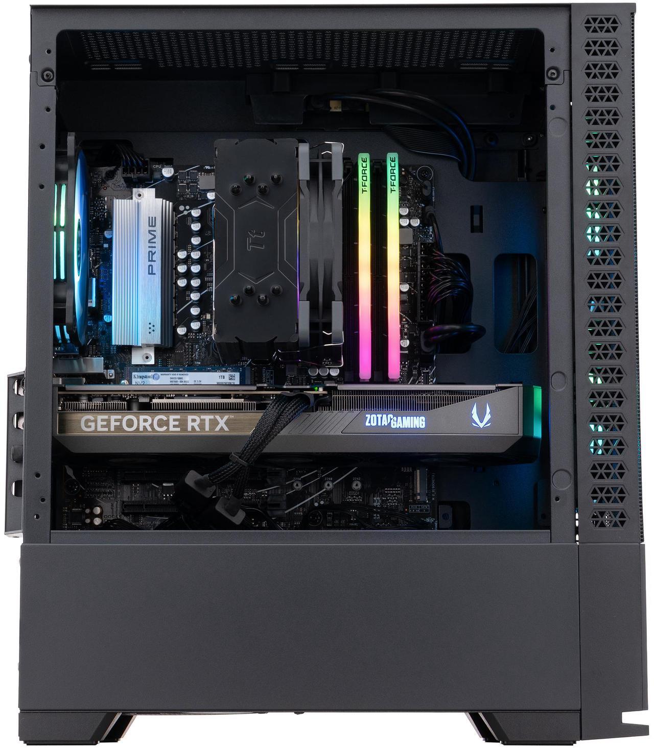 Alt view image 4 of 8 - ABS Cyclone Ruby Gaming PC - Windows 11 - AMD Ryzen 7 9700X - GeForce RTX 5070 - DLSS 4 - AI-Powered Performance - 32GB DDR5 6000MHz - 1TB M.2 NVMe SSD - CR9700X50702