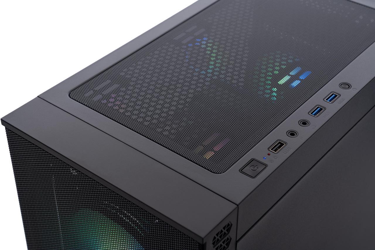 Alt view image 5 of 8 - ABS Cyclone Ruby Gaming PC - Windows 11 - AMD Ryzen 7 9700X - GeForce RTX 5070 - DLSS 4 - AI-Powered Performance - 32GB DDR5 6000MHz - 1TB M.2 NVMe SSD - CR9700X50702