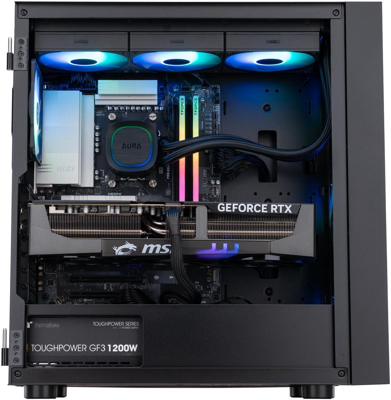 Alt view image 4 of 8 - ABS Eurus Ruby Gaming PC - Windows 11 - AMD Ryzen 7 9800X3D - GeForce RTX 5090 - DLSS 4 - AI-Powered Performance - 32GB DDR5 6400MHz - 2TB M.2 NVMe SSD - ER9800X3D50904