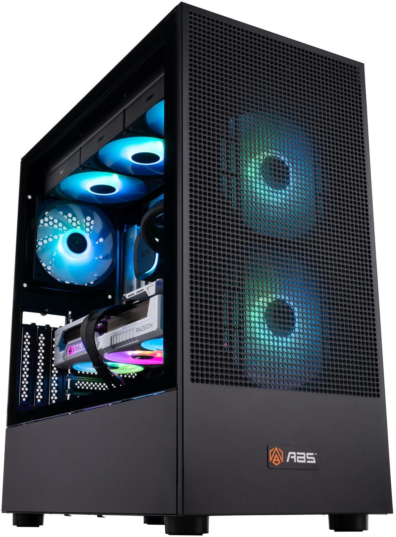 Alt view image 2 of 8 - ABS Eurus Ruby Gaming PC - Windows 11 - AMD Ryzen 7 7800X3D - Radeon RX 9070 XT - 32GB DDR5 6000MHz - 2TB M.2 NVMe SSD - AR7800X3D9070XT