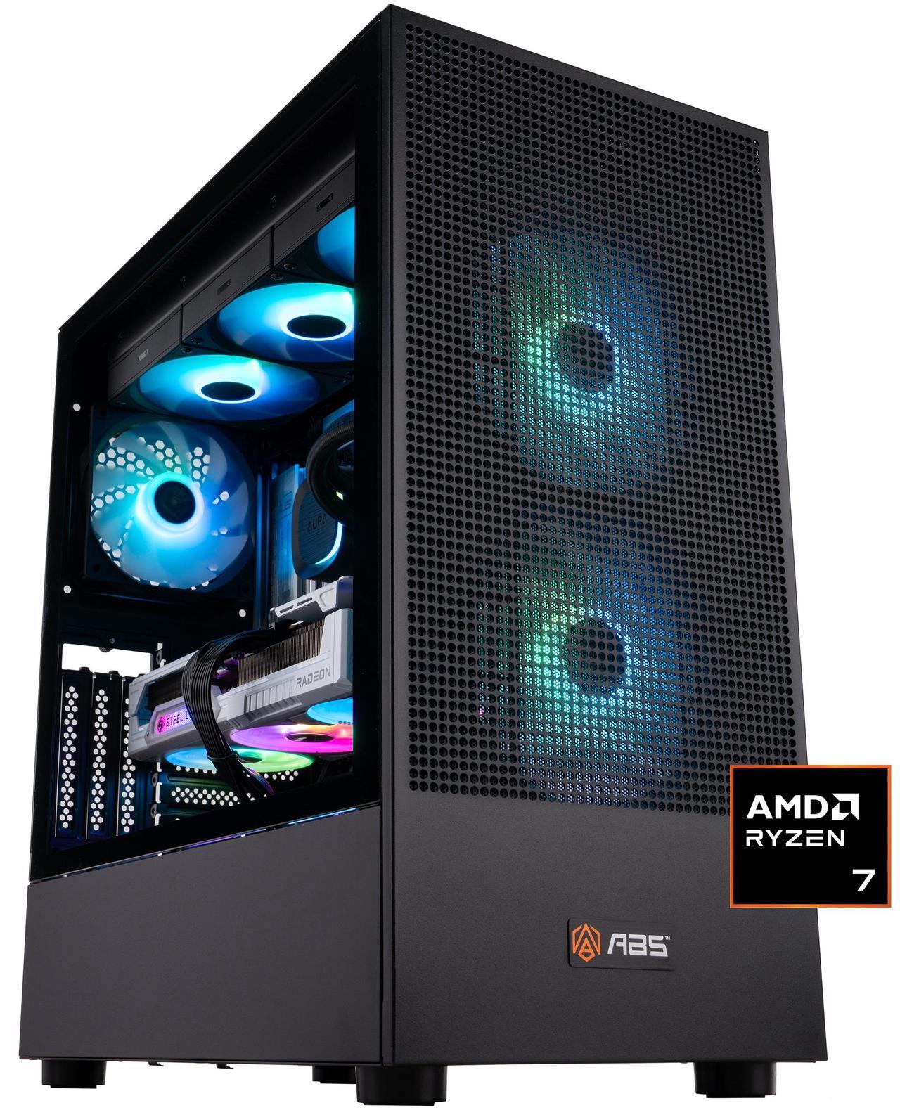 Main image of ABS Eurus Ruby Gaming PC - Windows 11 - AMD Ryzen 7 7800X3D - Radeon RX 9070 XT - 32GB DDR5 6000MHz - 2TB M.2 NVMe SSD - AR7800X3D9070XT