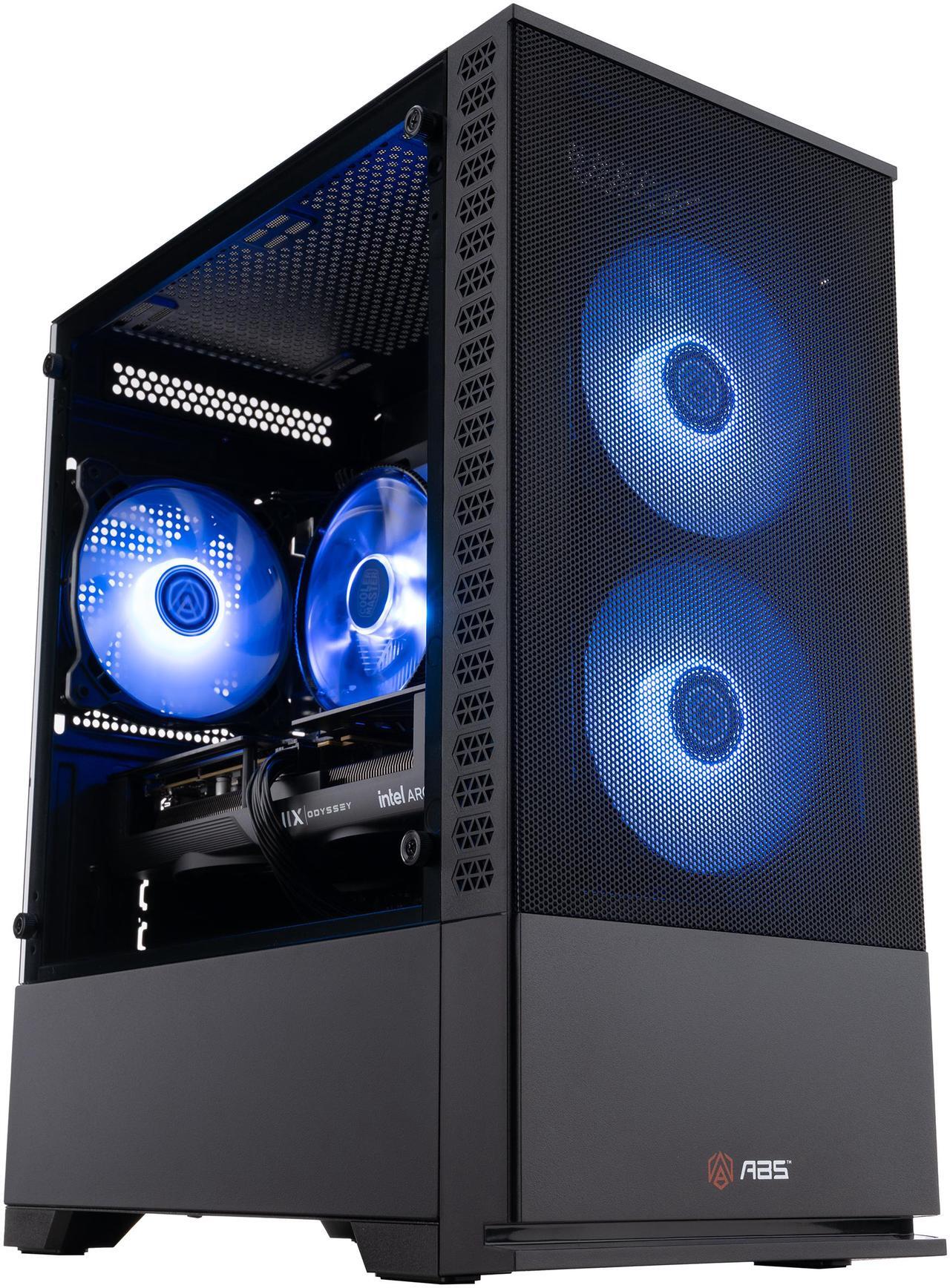 Alt view image 2 of 8 - ABS Cyclone Aqua Gaming PC - Windows 11 - Intel Core i5-13400F - Arc B580 - 32GB DDR4 3200MHz - 1TB M.2 NVMe SSD - CA13400FB580